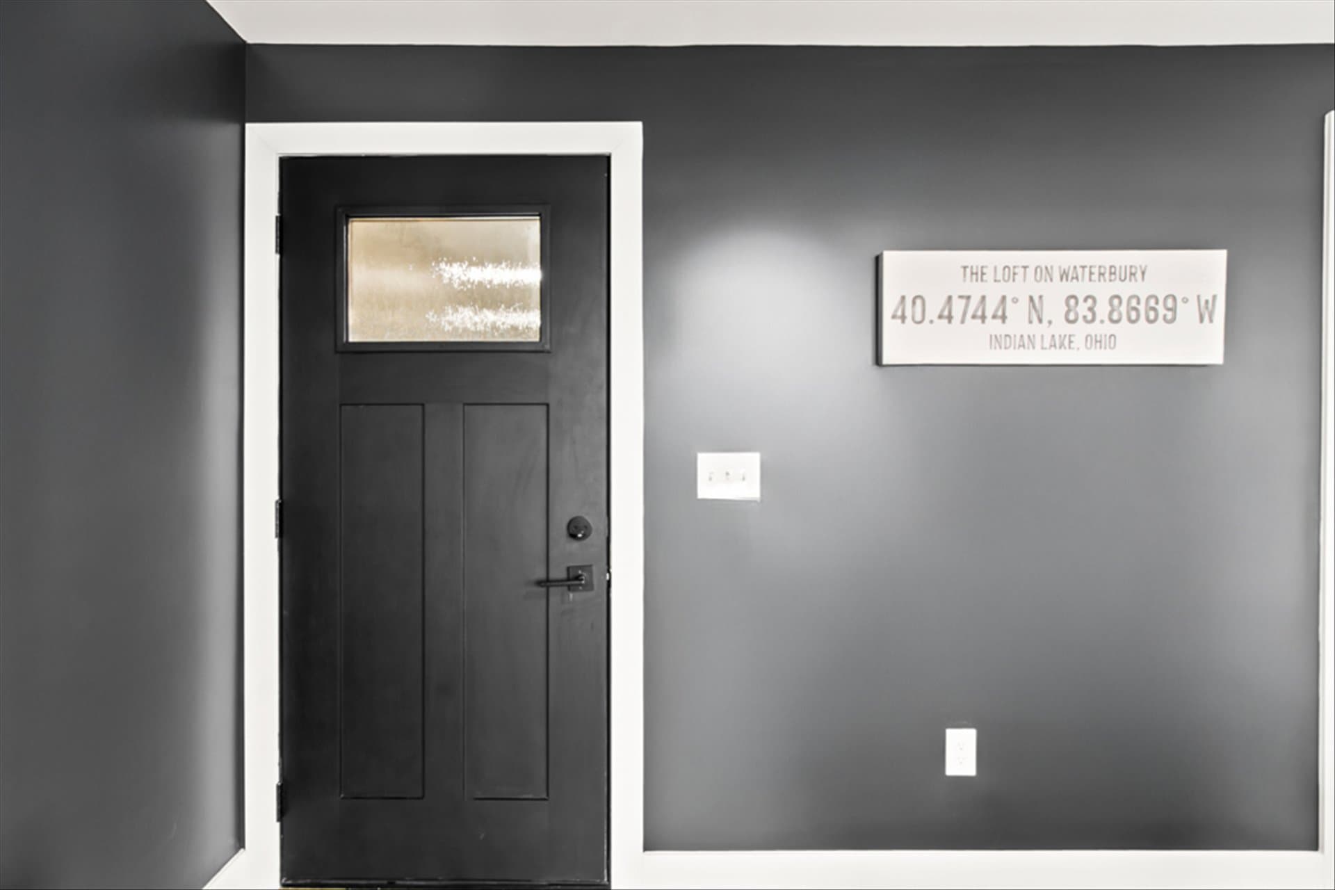 The Loft on Waterbury - Interior Entry Door