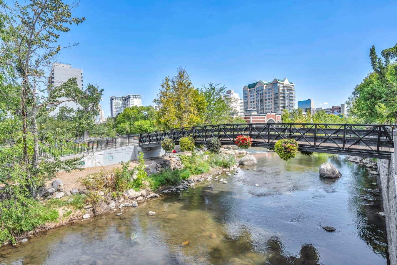 Stroll the riverwalk and enjoy the best of Reno nearby.