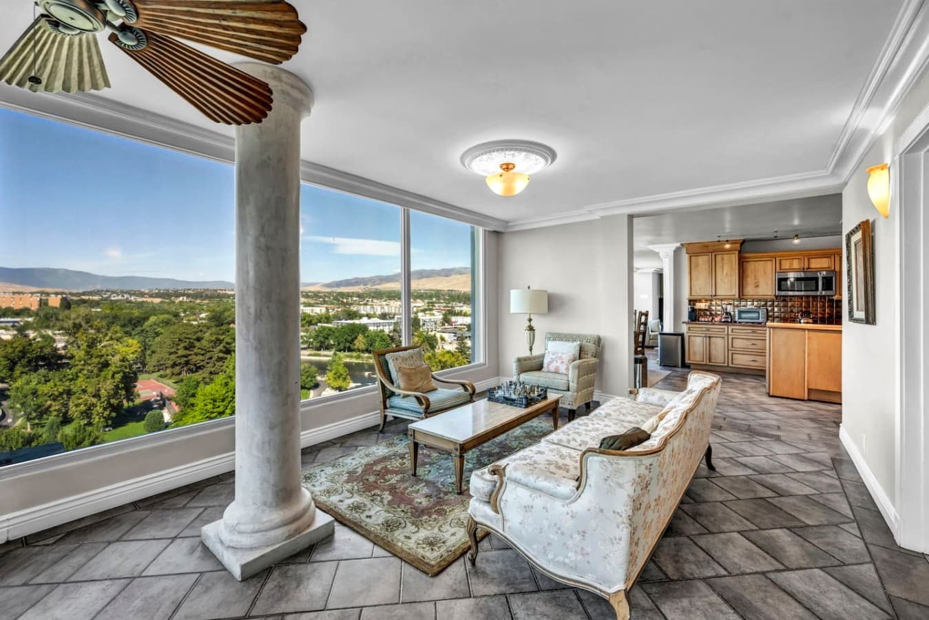 Your front-row seat to Reno’s mountain backdrop.