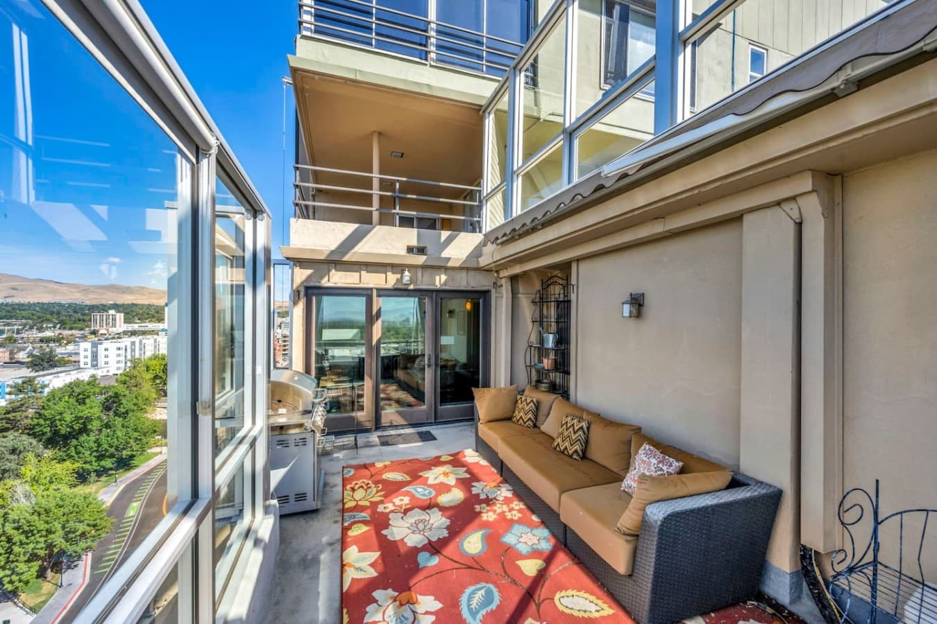 Relax outdoors with sweeping views and plenty of space to unwind.