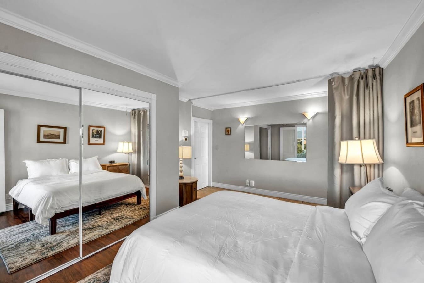 A comfortable queen bedroom designed for a restful stay.