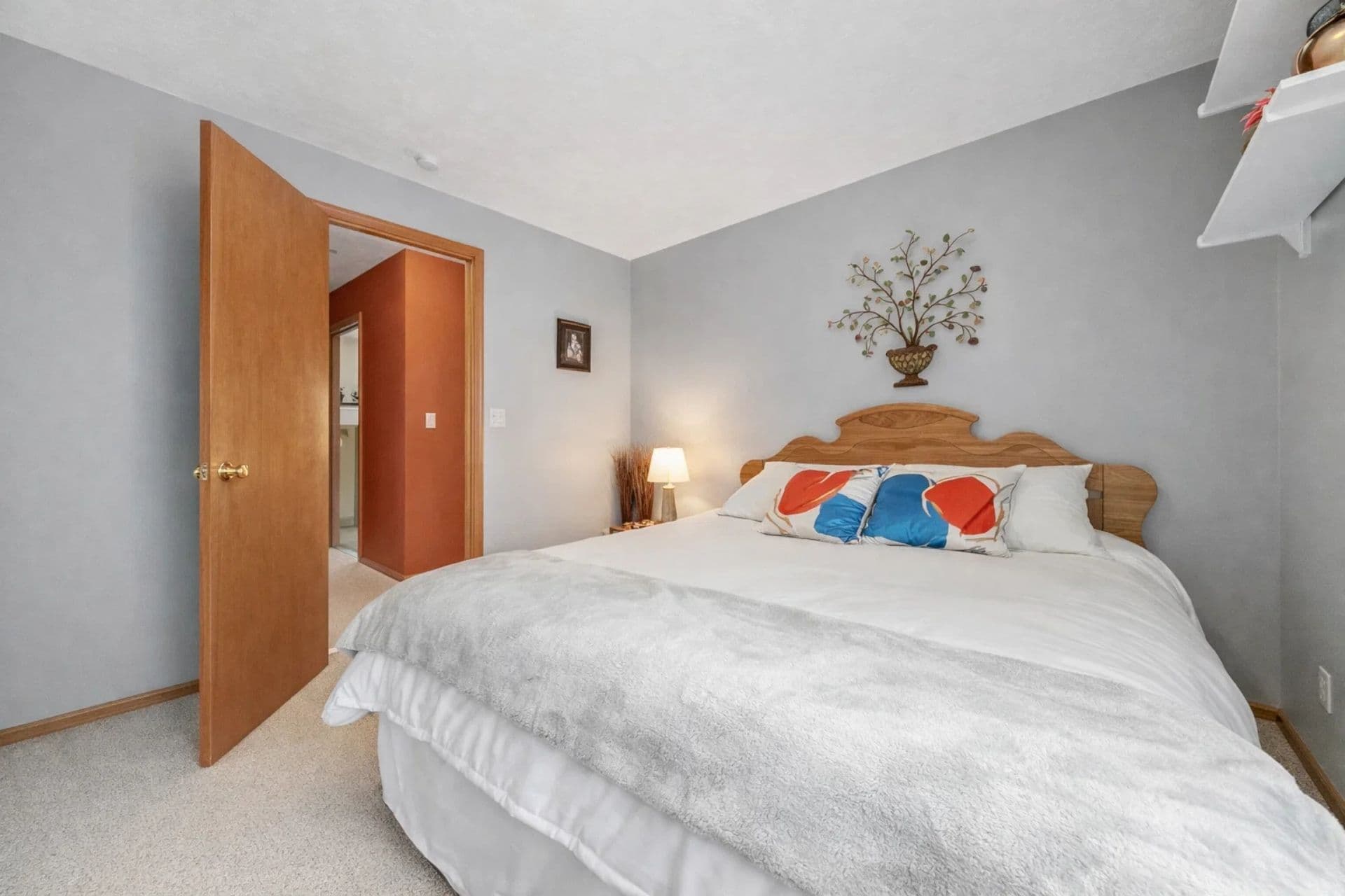 3rd Bedroom: Relax in style with a queen bed and charming decor for a perfect getaway!