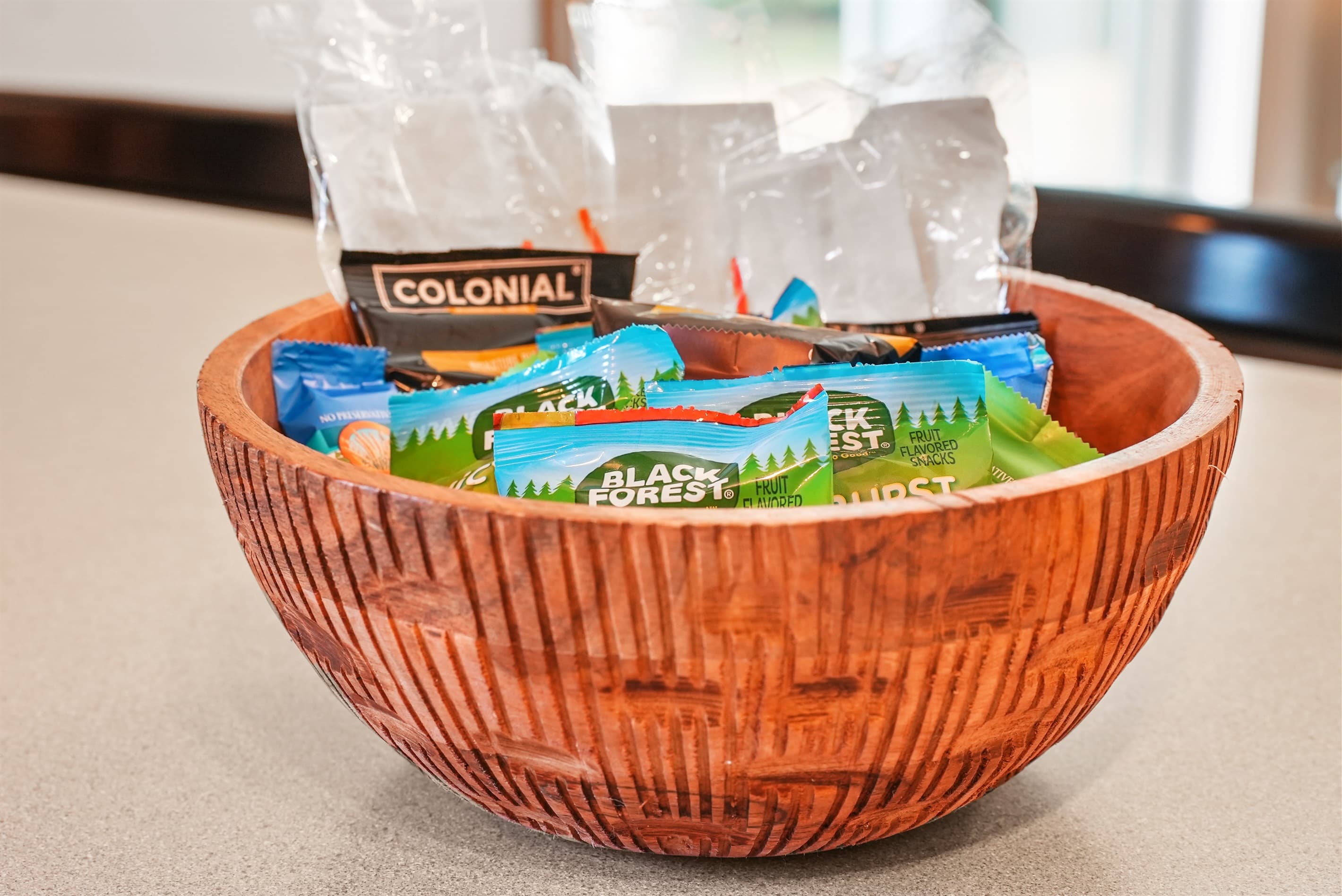 Welcome snacks