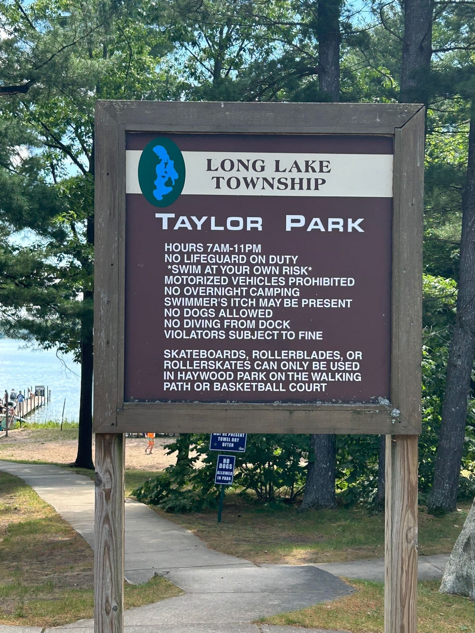 Taylor park- closest lake access