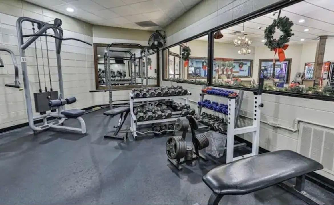 Resort Gym located at rec center