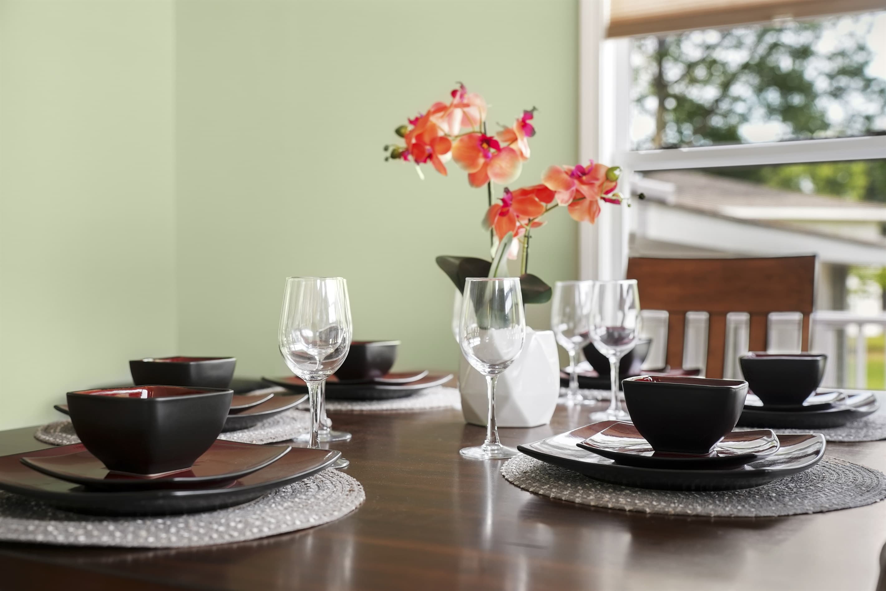 Elegant dining area with a modern touch perfect for memorable meals