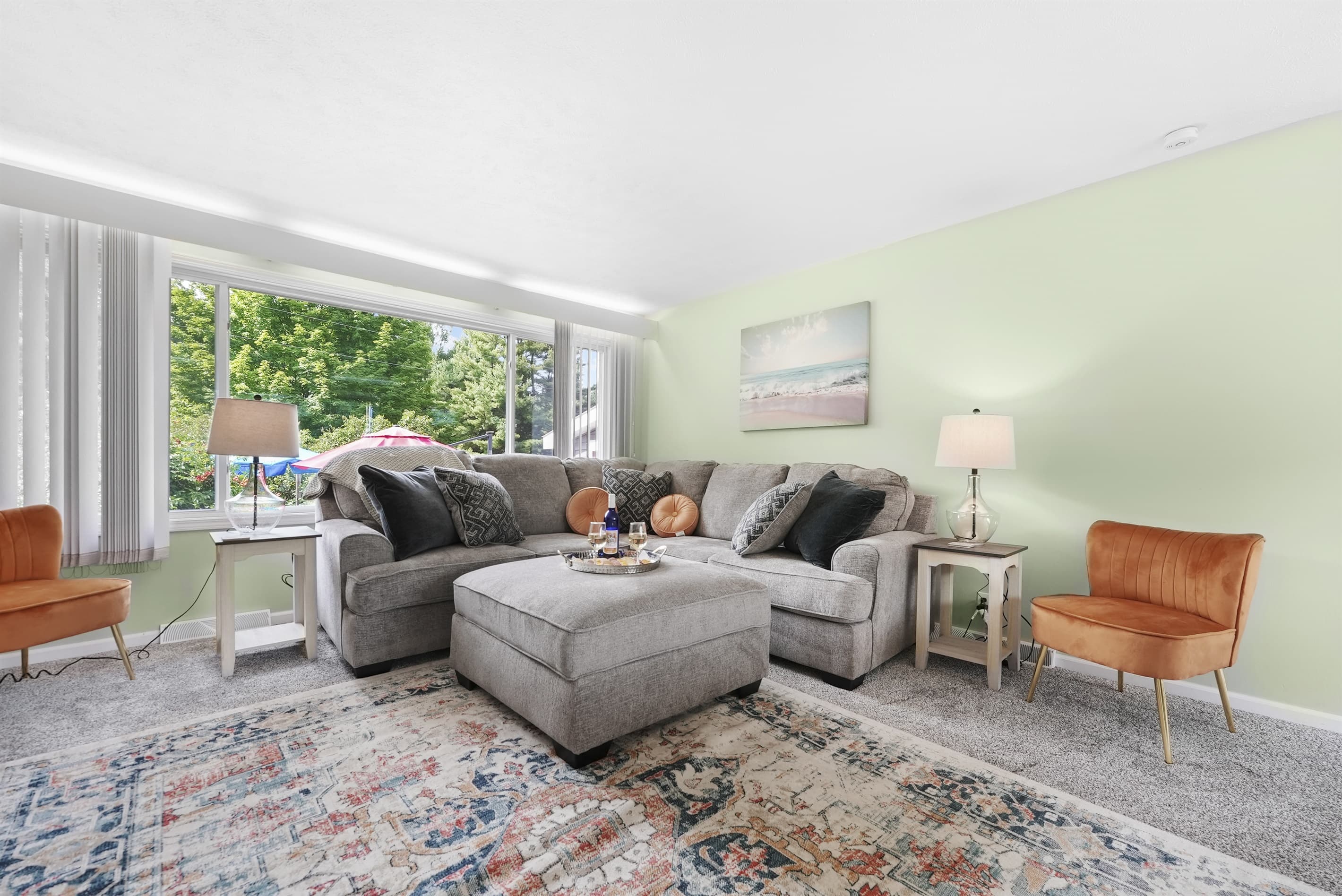 Comfortable living room space, designed for relaxation and socializing with family and friends