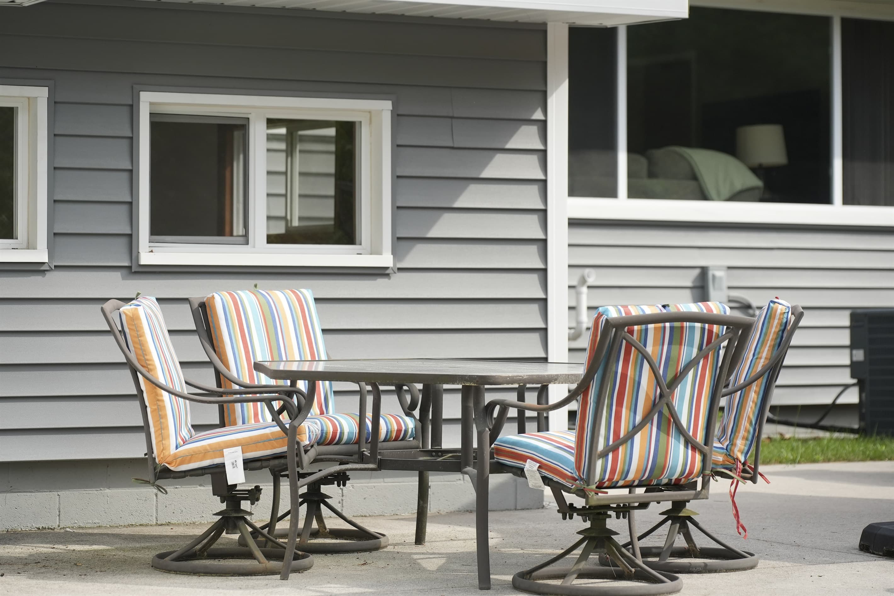 Backyard comortable seating
