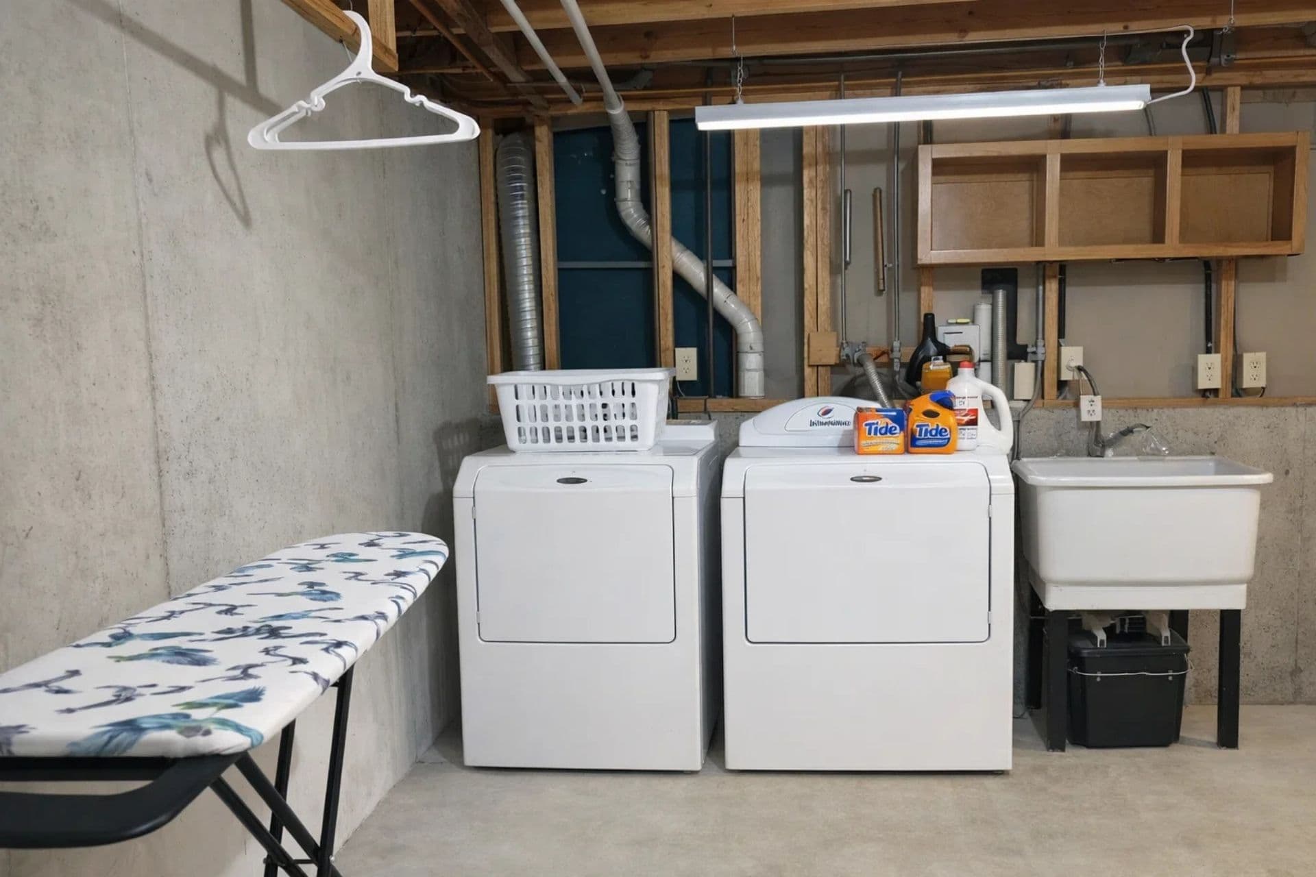 Washer and dryer available for your use in the home. Laundry Room: Keep your vacation hassle-free with on-site washer and dryer for all your needs!