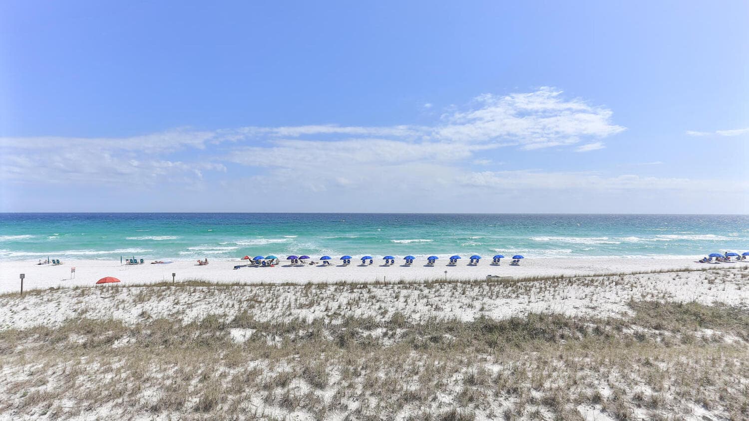 Complimentary daily beach service provided for guests- 2 beach chairs and umbrella with set up