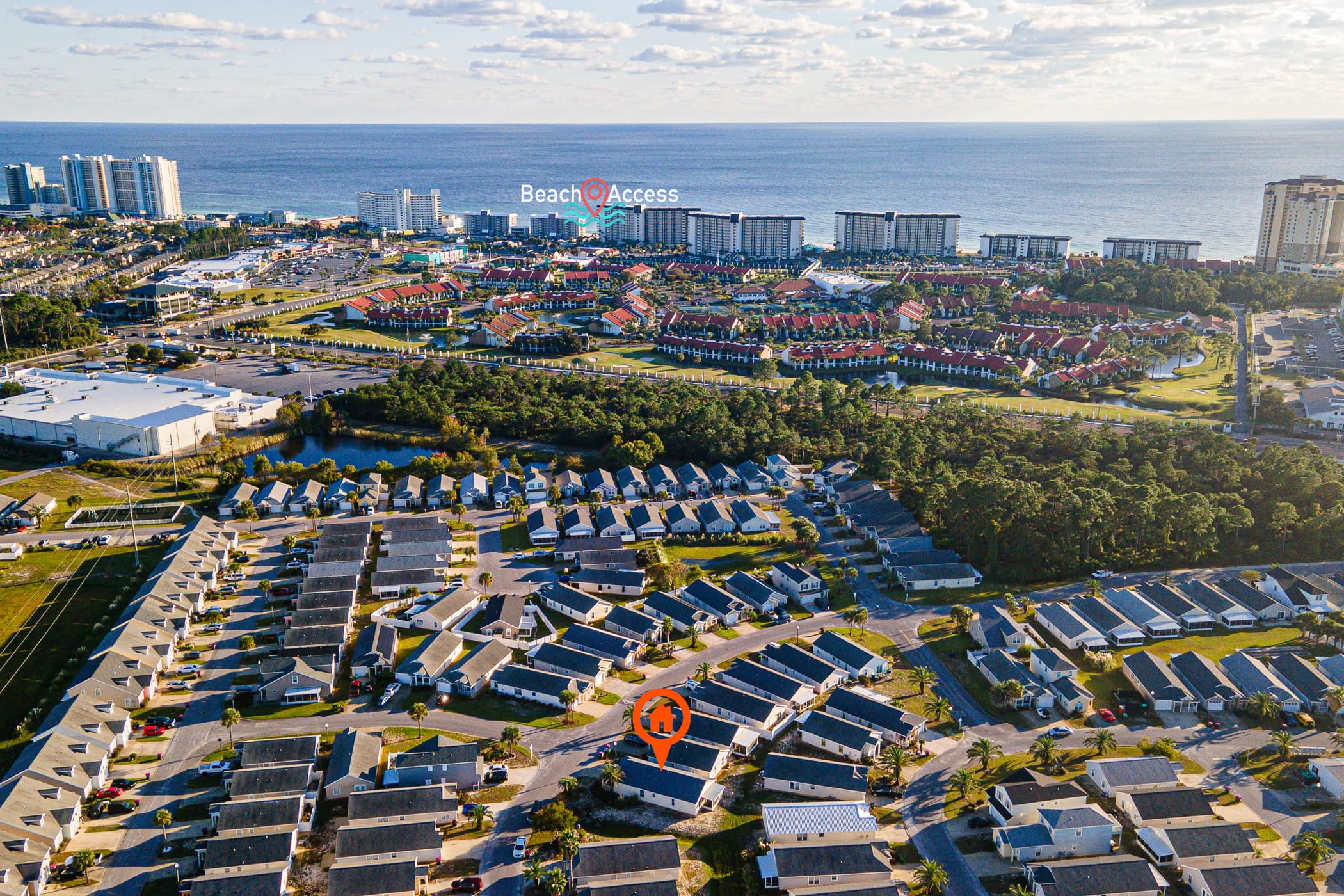close to all amenities and beach