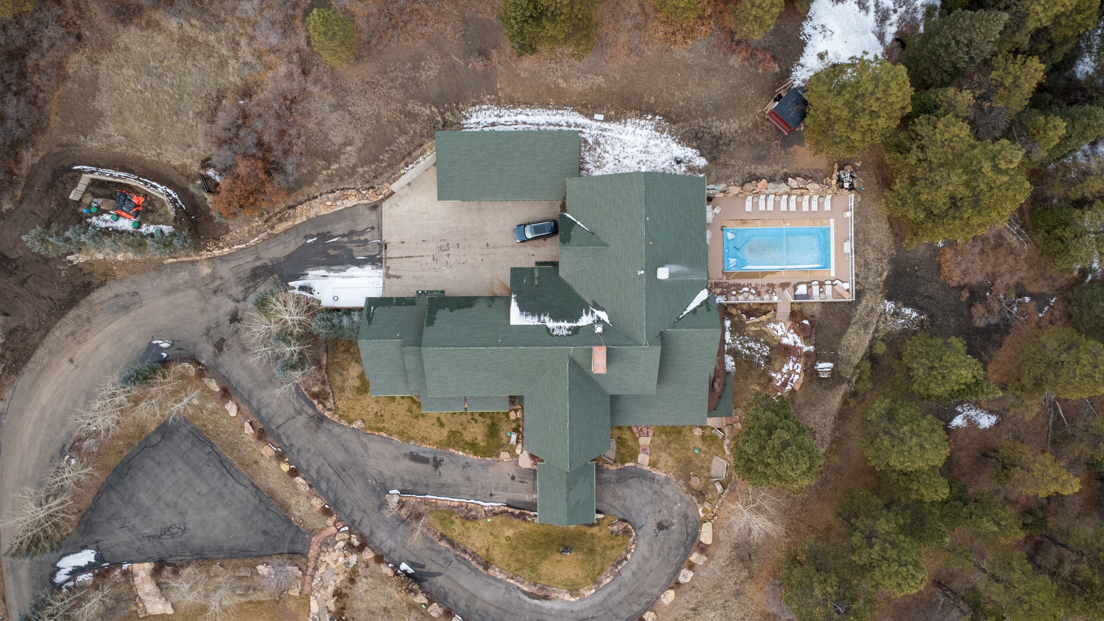 Aerial Birdseye. 