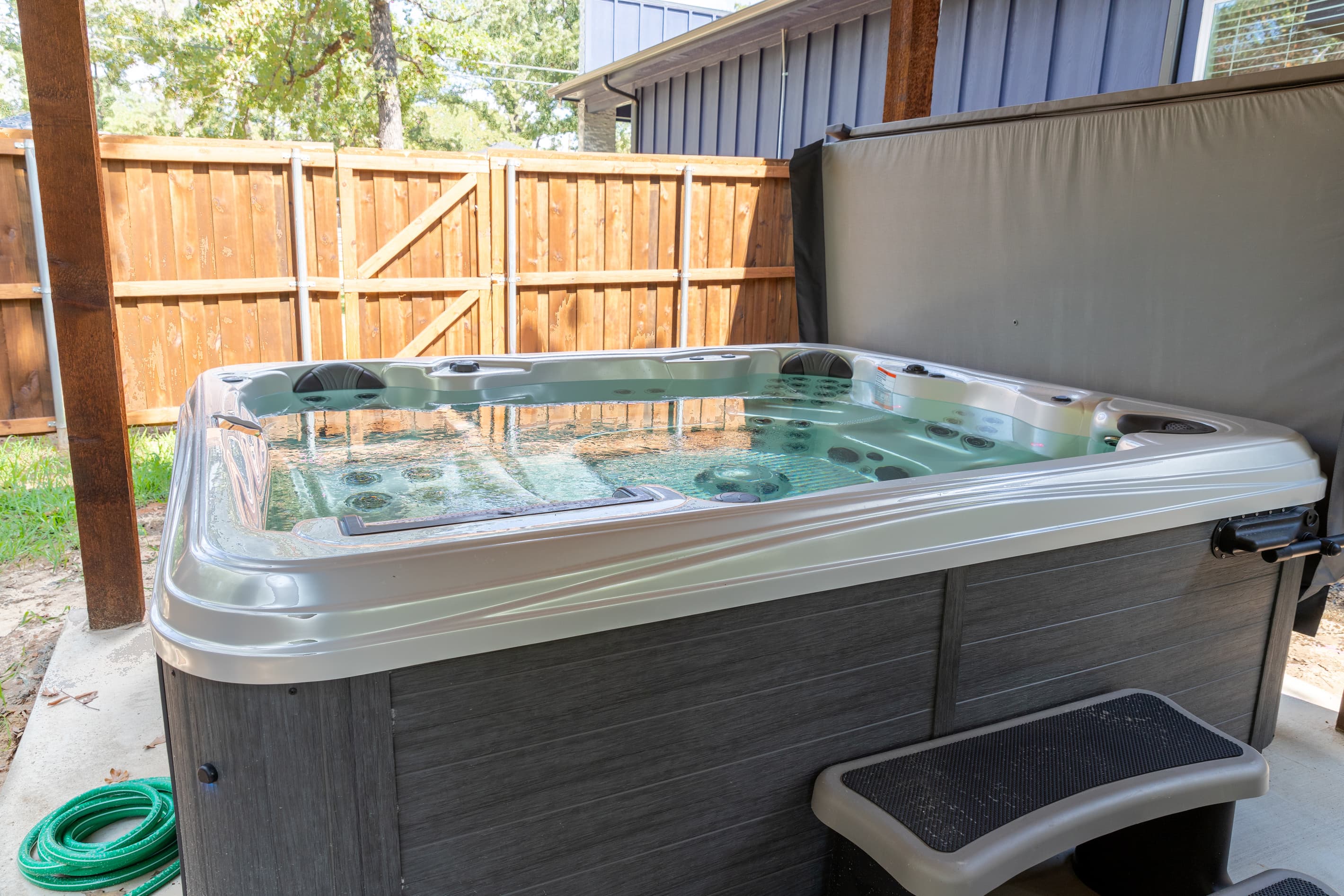 Hot Tub during the day