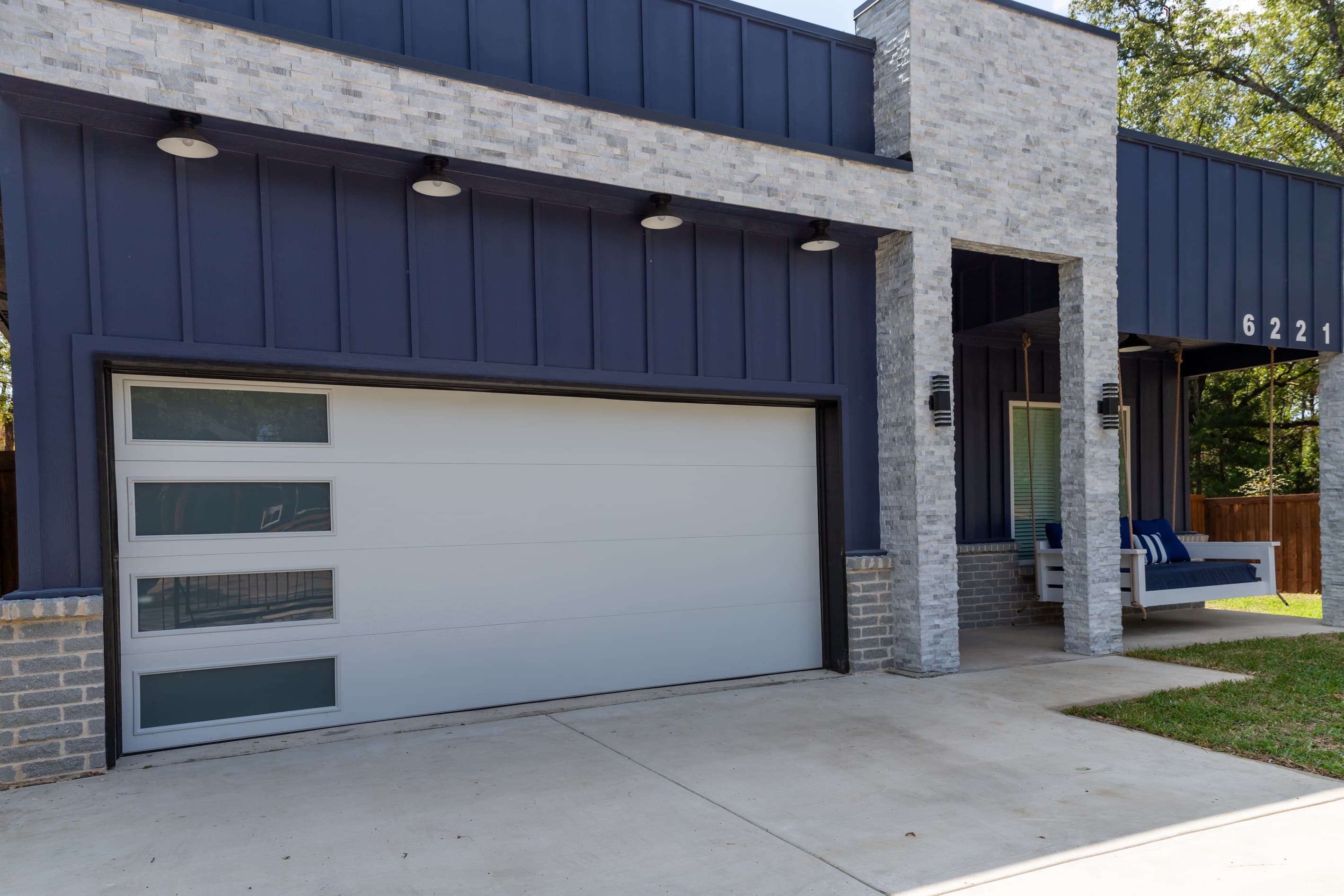 Garage and Driveway