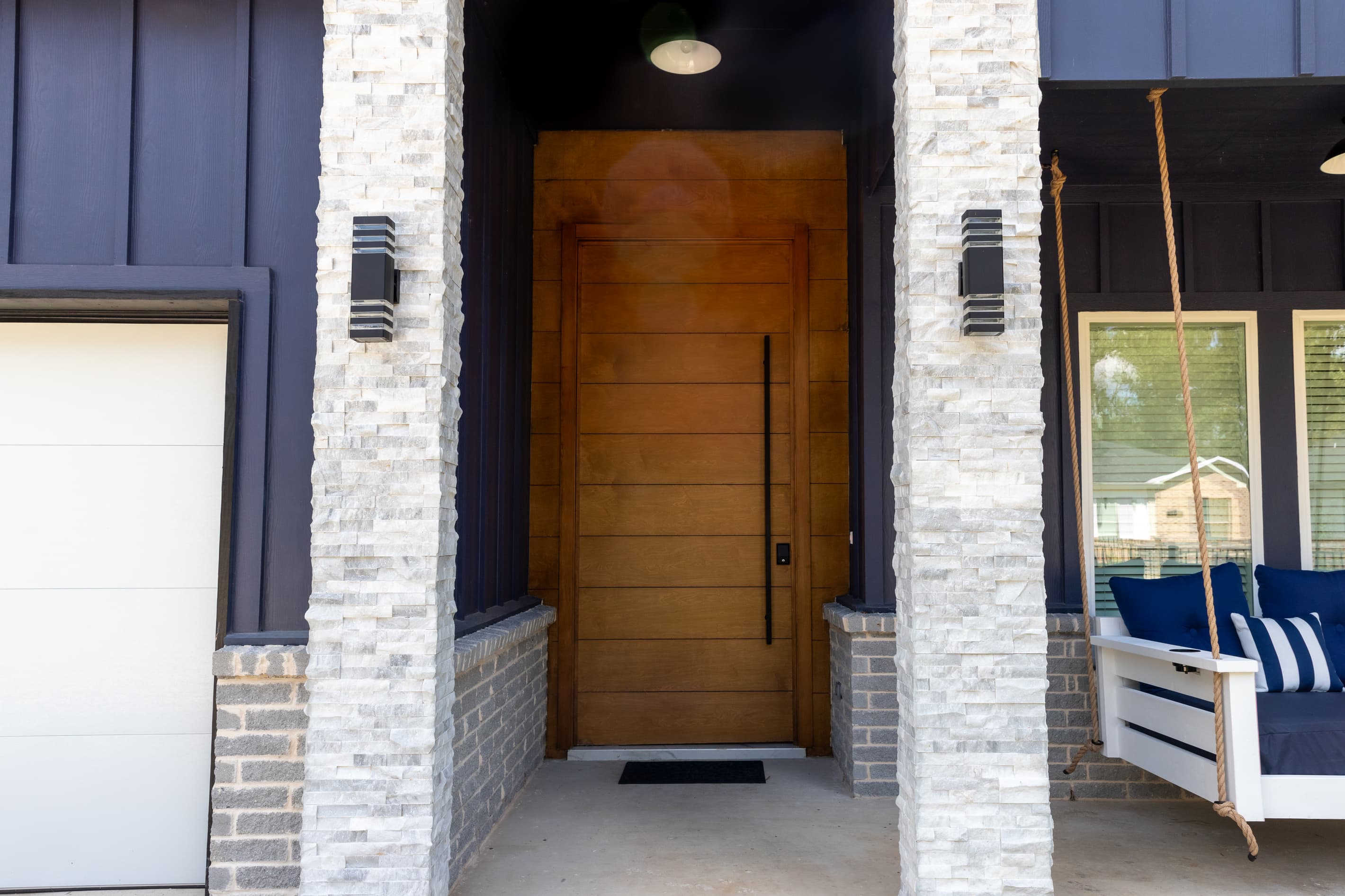 Large custom front door
