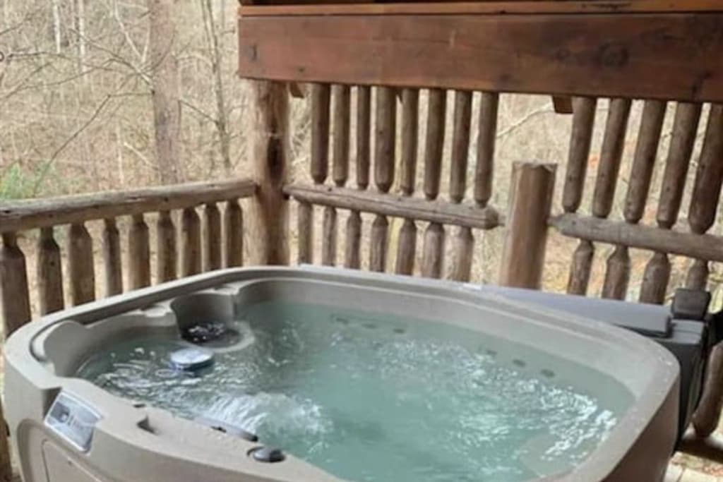 Imagine relaxing in your own private hot tub any time, day or night.