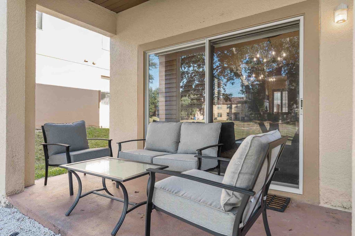 Just outside the main living area is a back porch, perfect for anybody wanting to enjoy some fresh air.