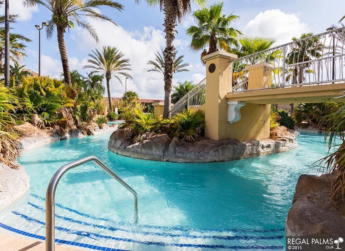 Regal Palms has amazing pools, water slides and even a lazy river!