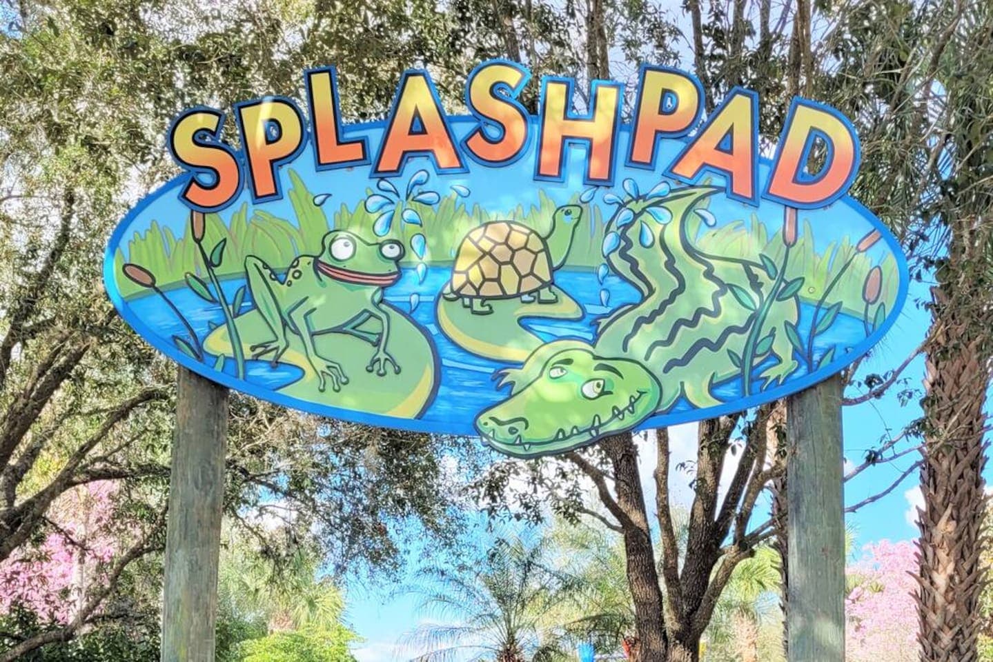 Parents often tell us their kids like the splash pad more than the parks!