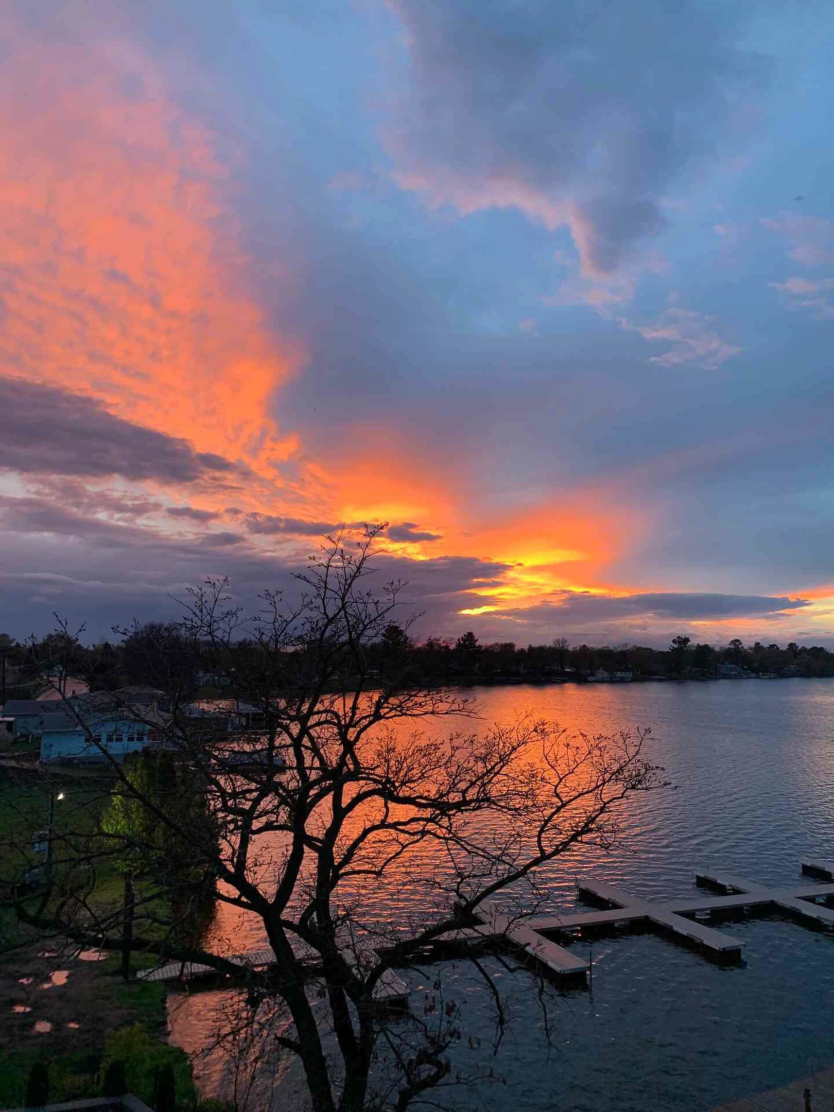 Beautiful golden hour sunsets.