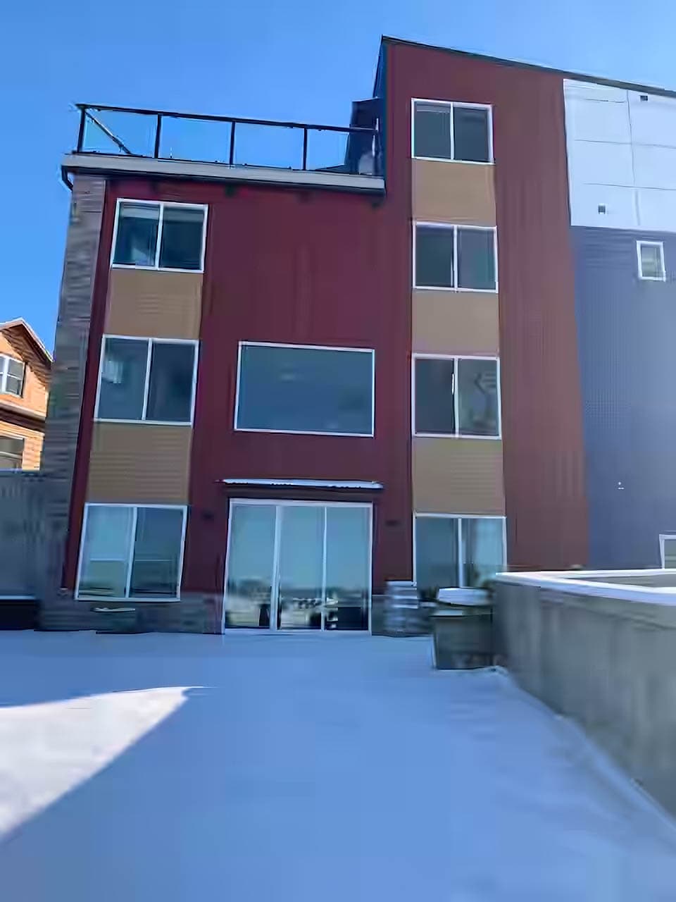 Modern style with four levels to enjoy.