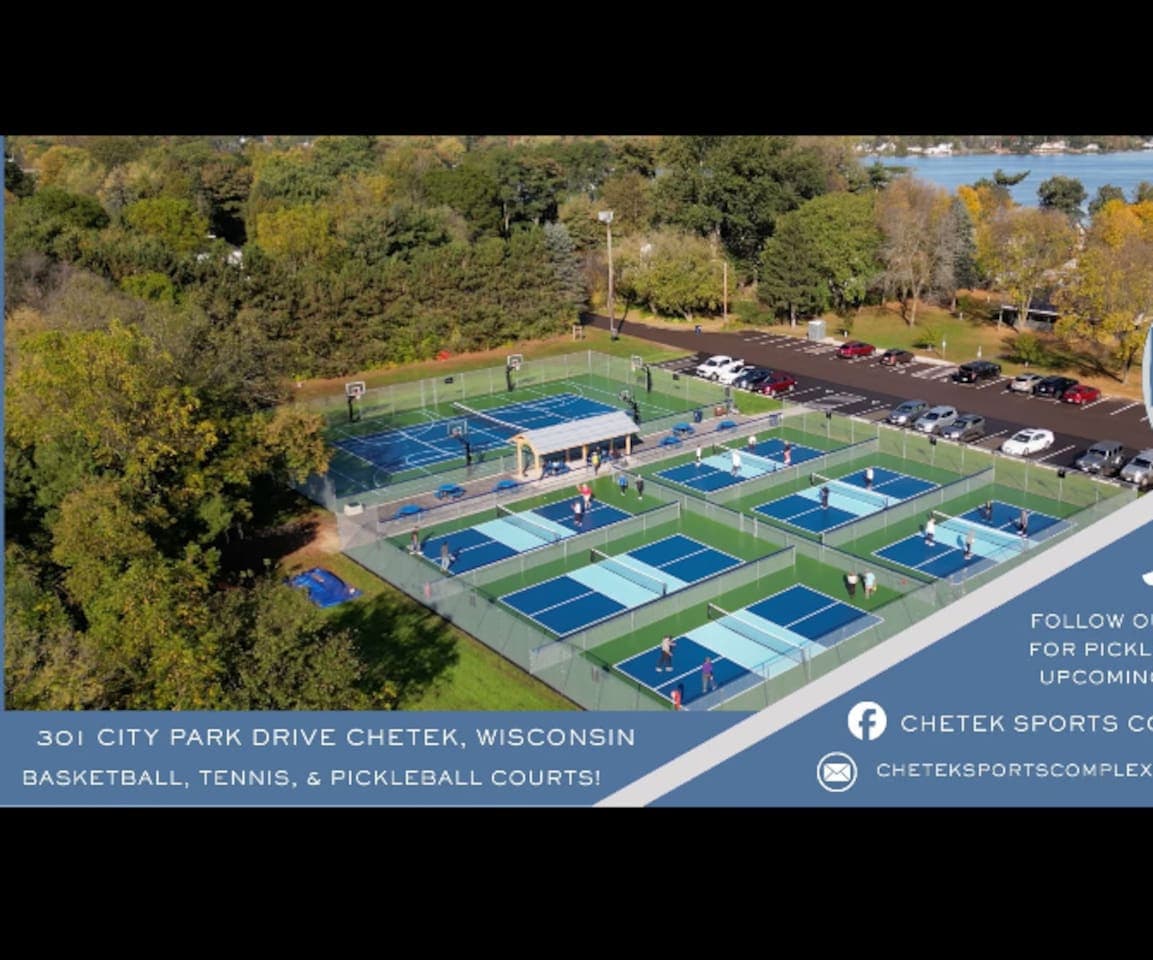 Sports Complex open to the public just a few blocks away!