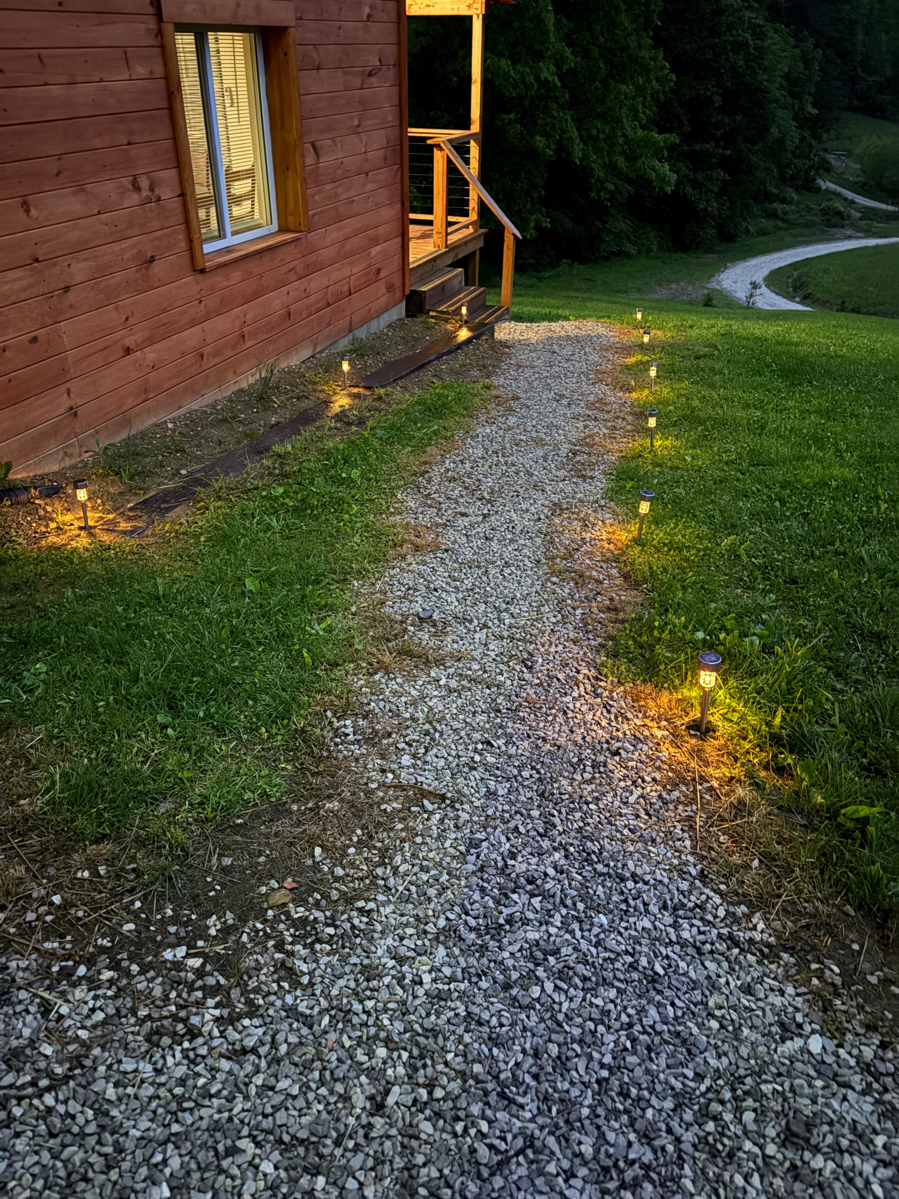 Red River Gorge Cabin walkway