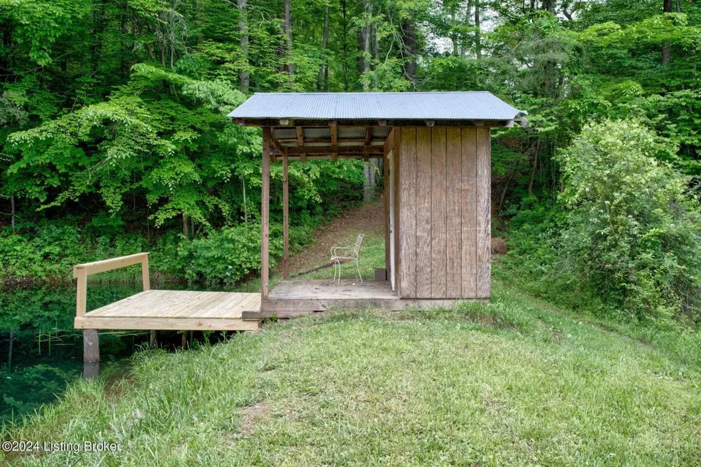 Red River Gorge Cabin Dock