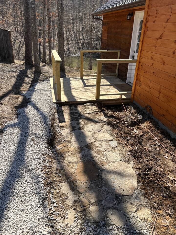 Stone Walkway