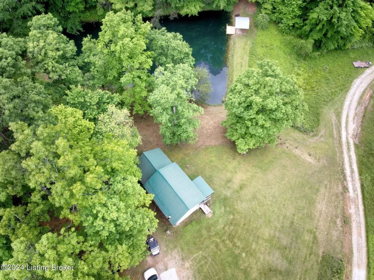 Red River Gorge Cabin Arial 