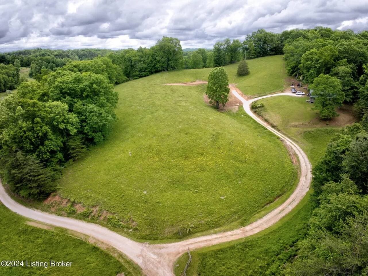 Red River Gorge Cabin Arial