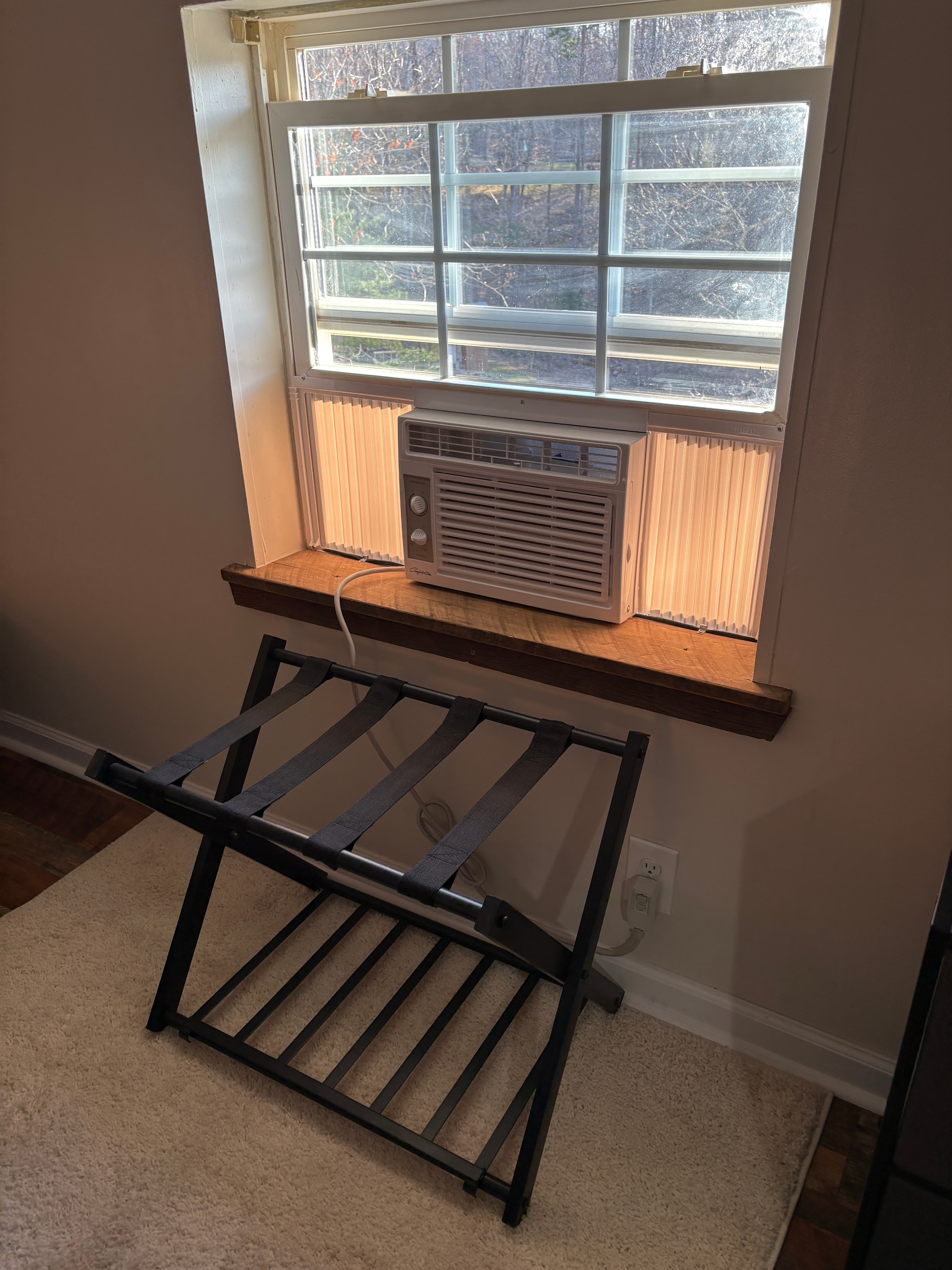 Upstairs Window AC Bedroom 1
