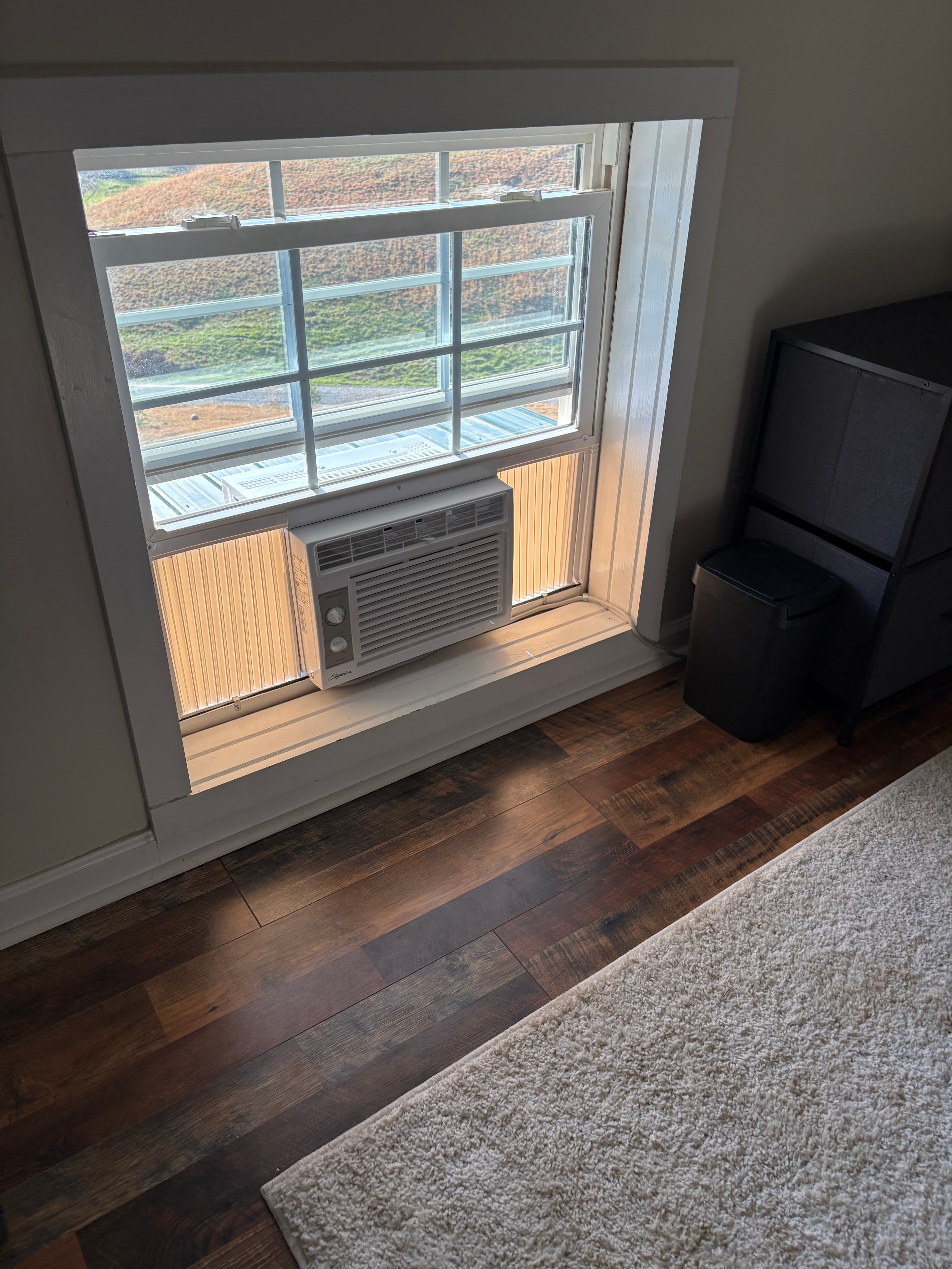 Upstairs Window AC Bedroom 2