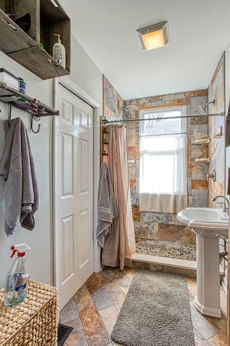 Bedroom 2 walk in shower
