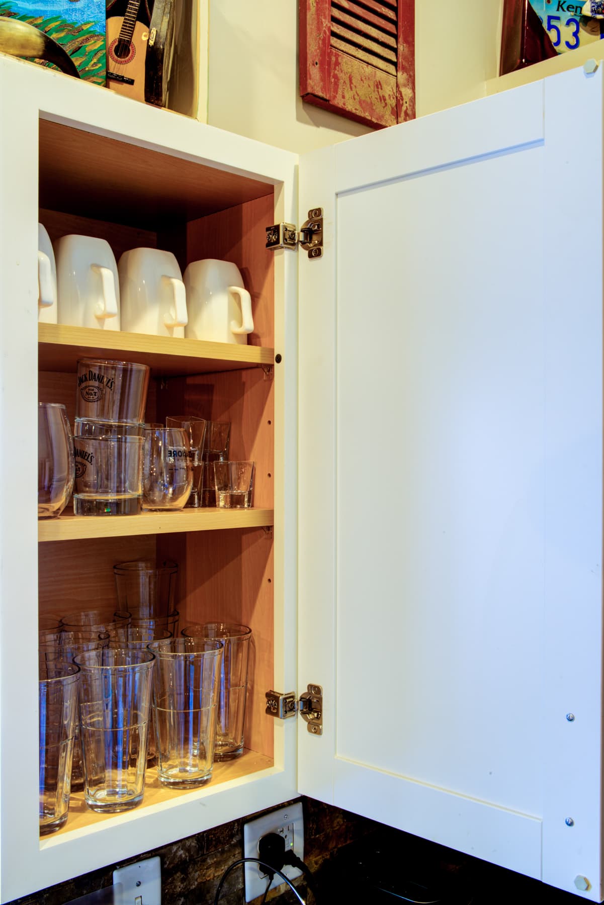 Coffee cups, wine glasses, etc.