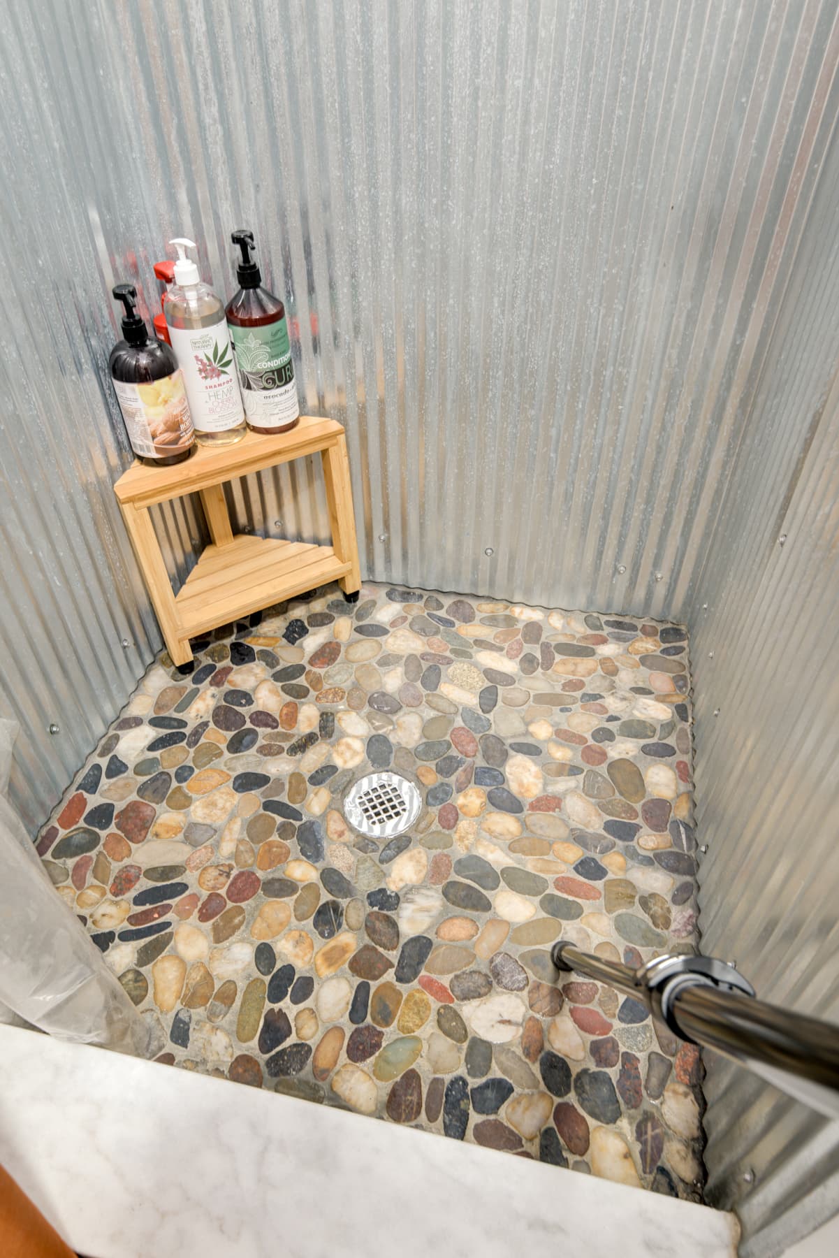 Stone Shower Floor