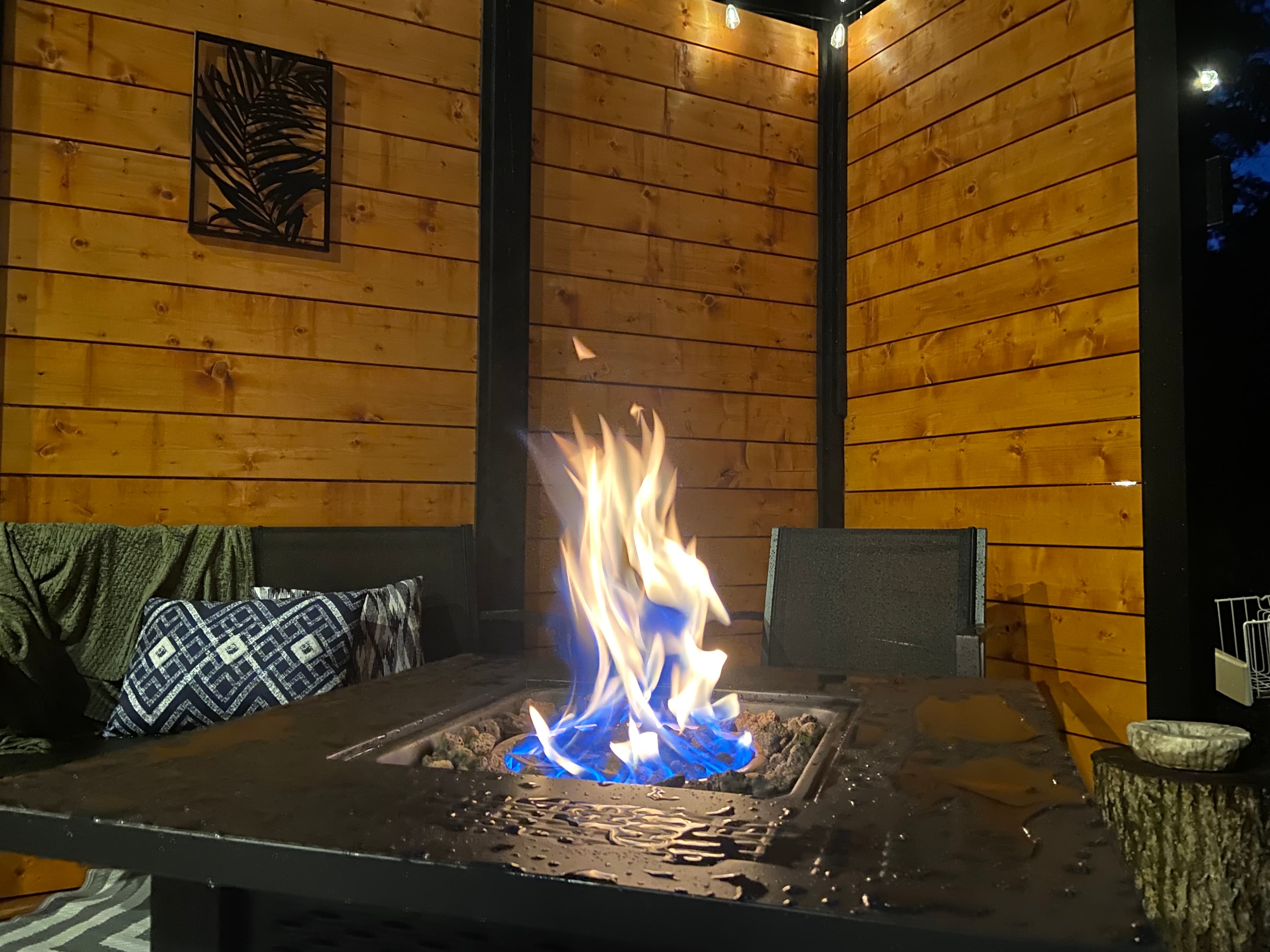 Propane Fire Pit Table