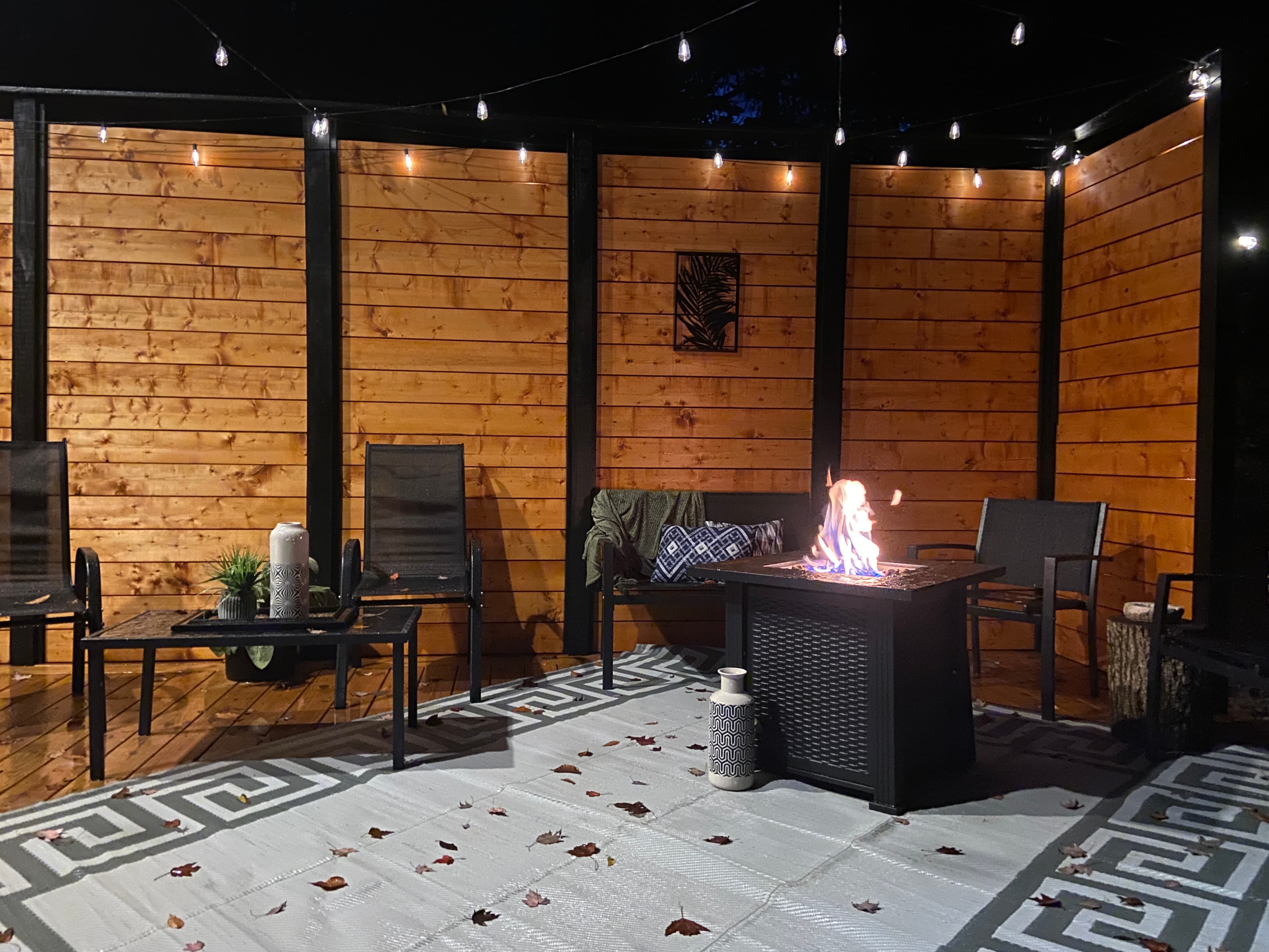 Propane Fire Pit Table