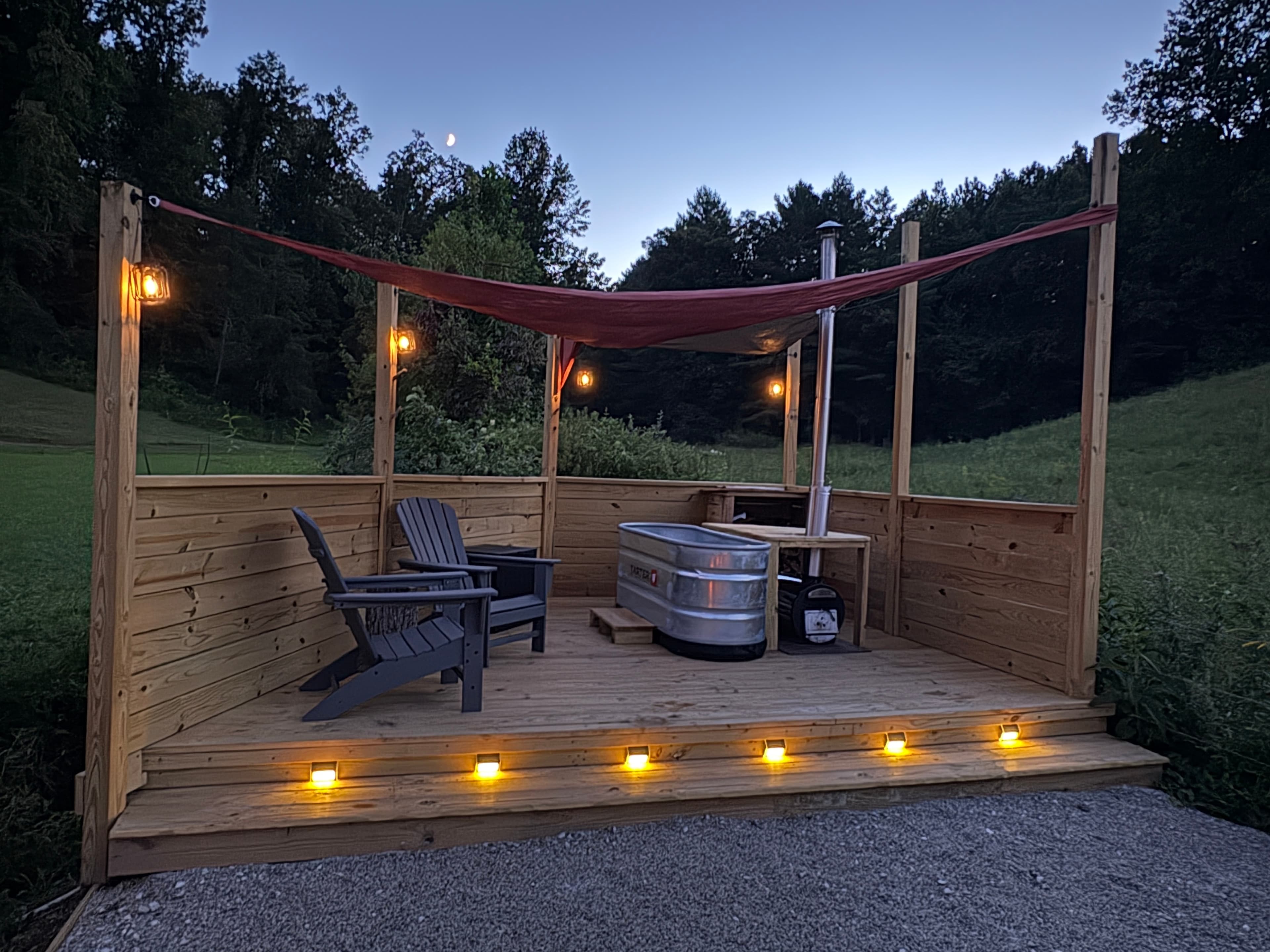 Hot Tub Area