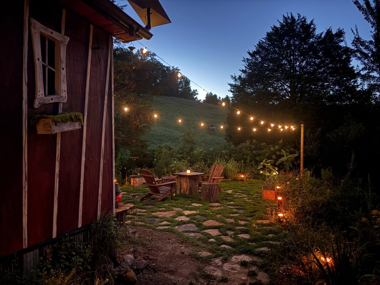 Back Patio Area