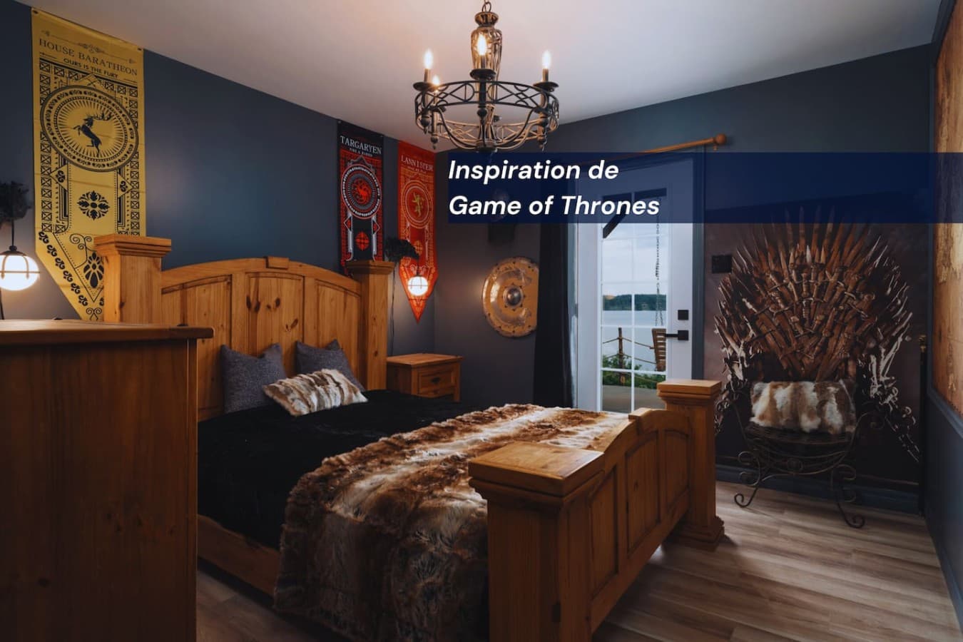 Game of Thrones Room / Chambre de Game of Thrones