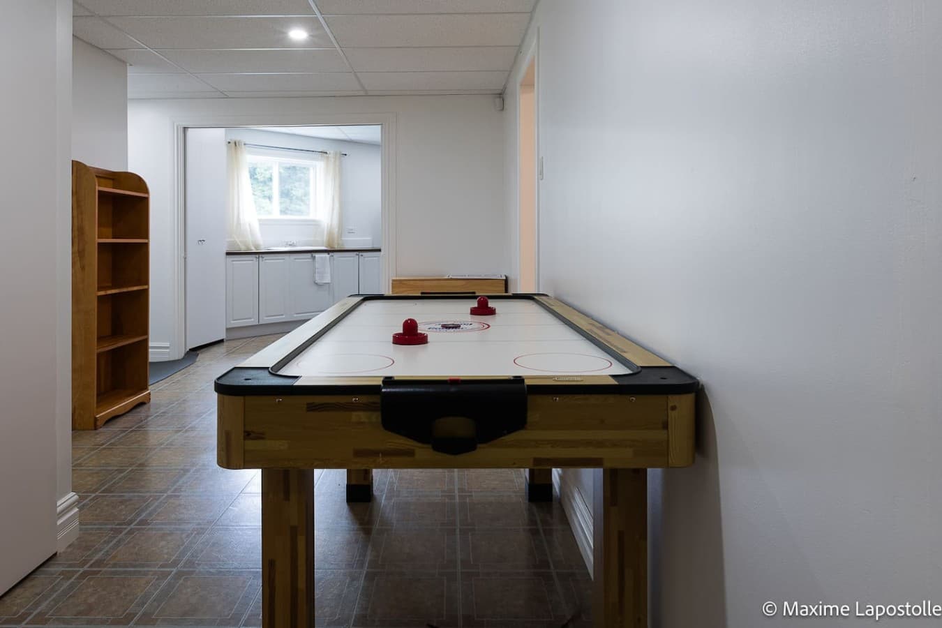 Air Hockey - sous-sol
