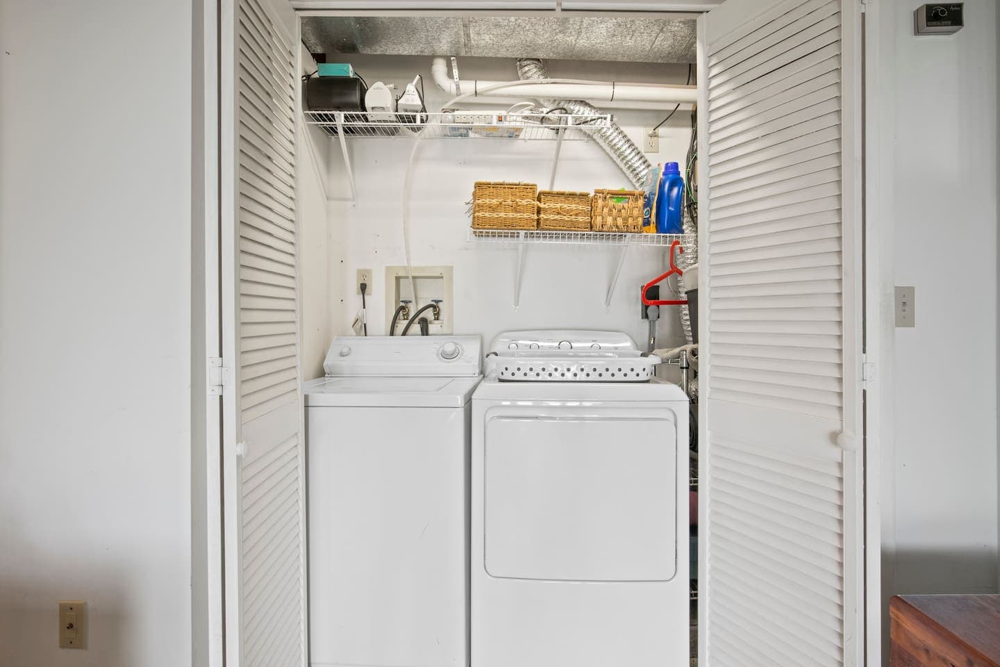In-unit washer and dryer