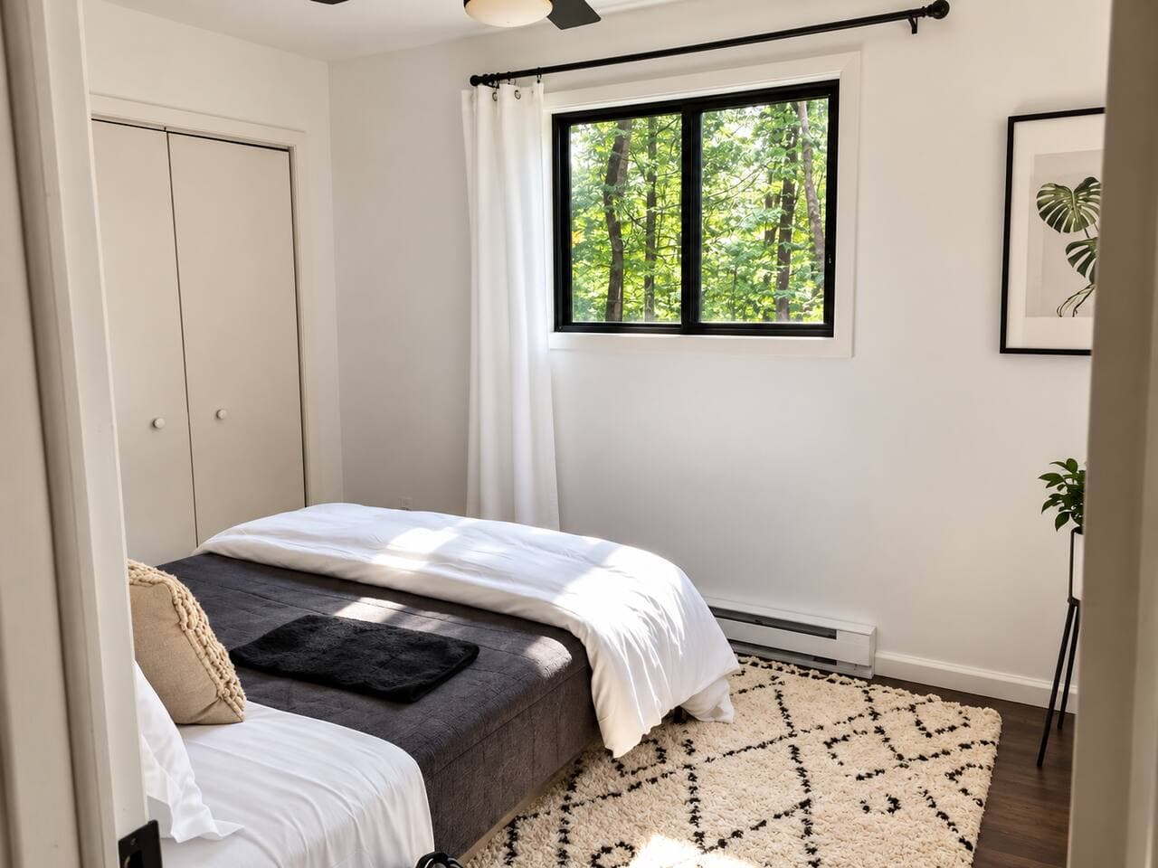 A peaceful retreat designed for a restful night's sleep.