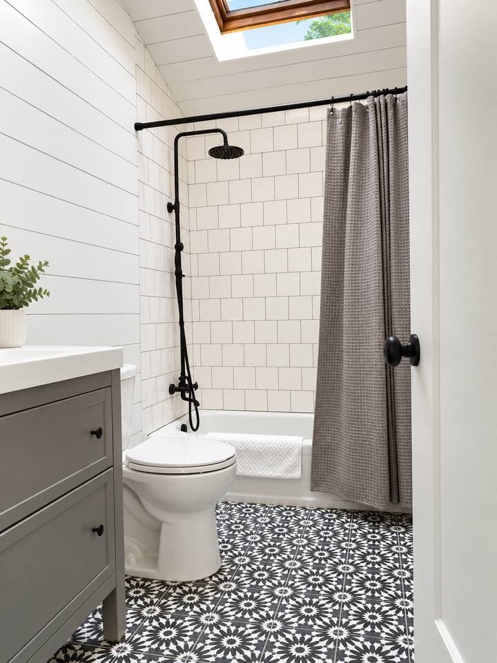 A clean, comfortable space to refresh and recharge.