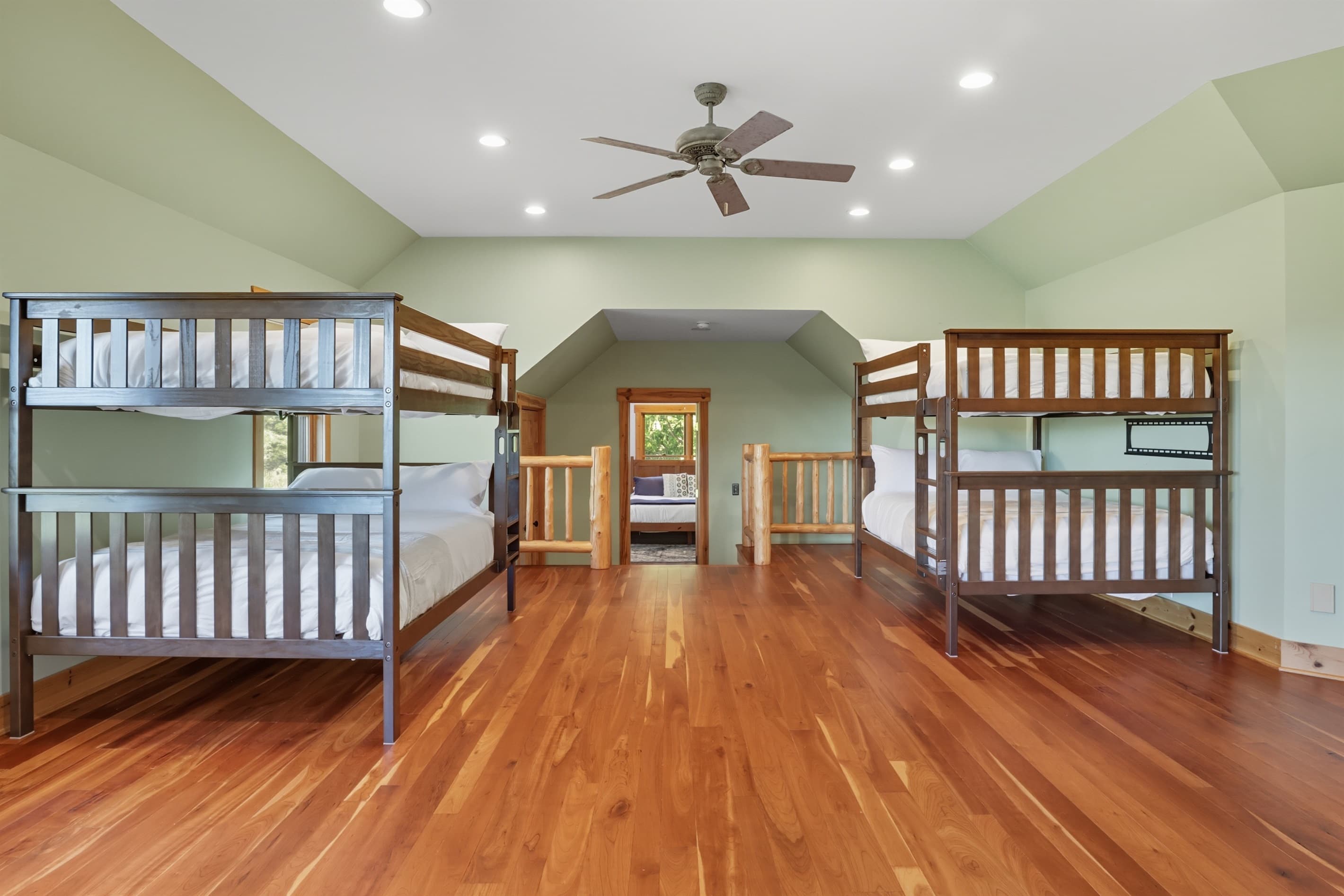 Additional view of the bunk room