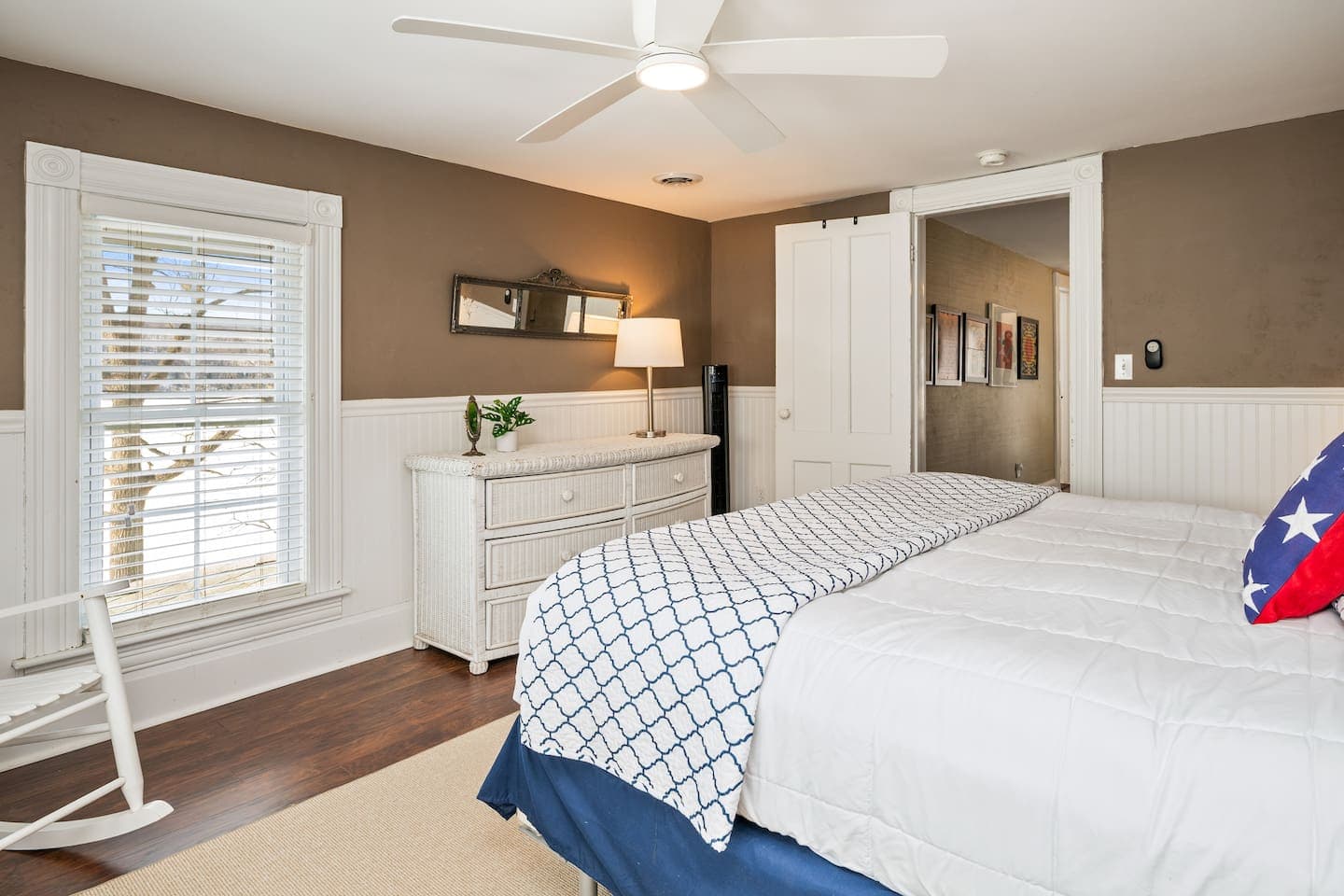 Bedroom with dresser