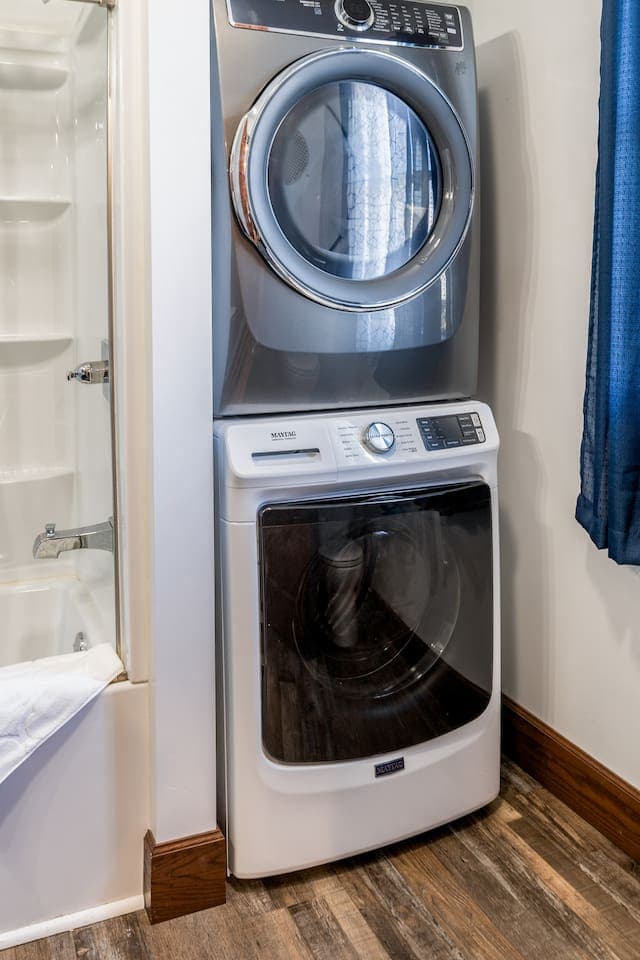 Front-loading washer and dryer