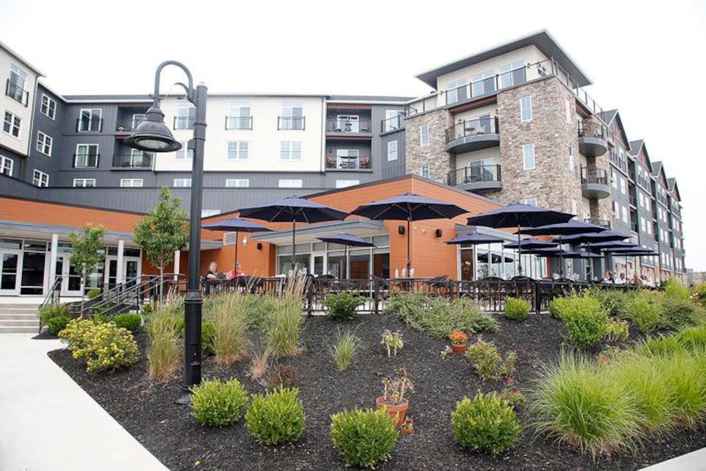 Exterior view of the hotel