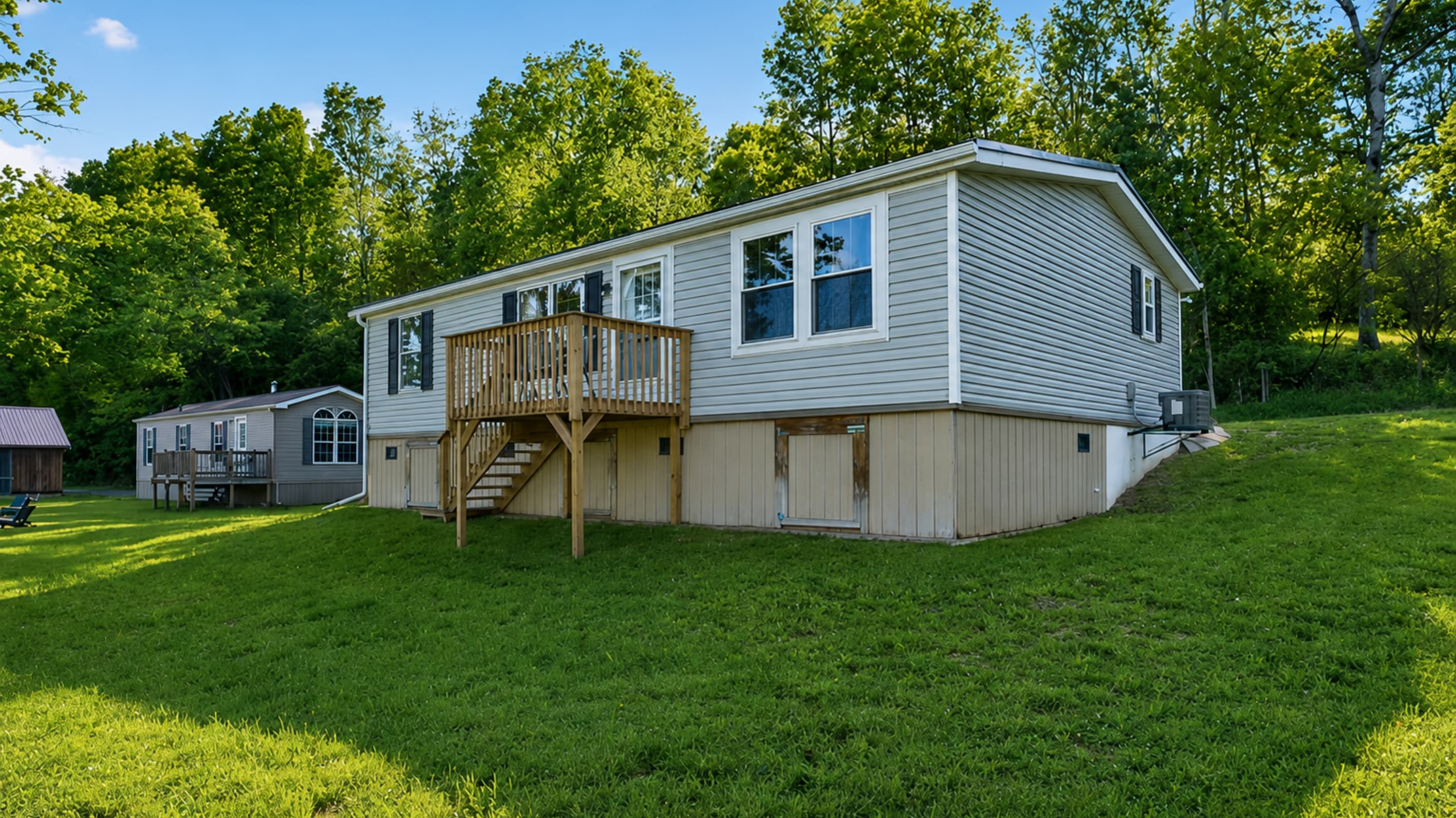 Exterior view of cabin #1